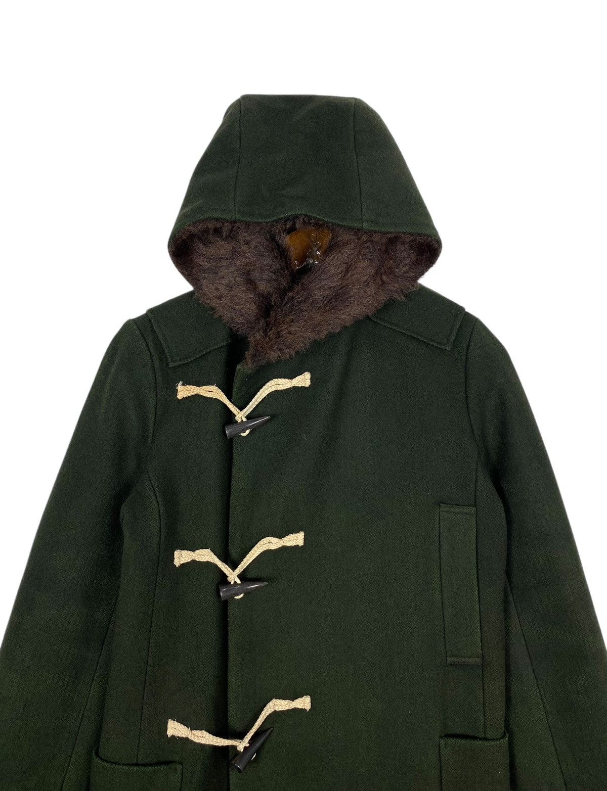 Issey Miyake Sunao Kuwahara Issey Miyake Wool Duffle Coat Made Japan Size US S / EU 44-46 / 1 - 4 Thumbnail