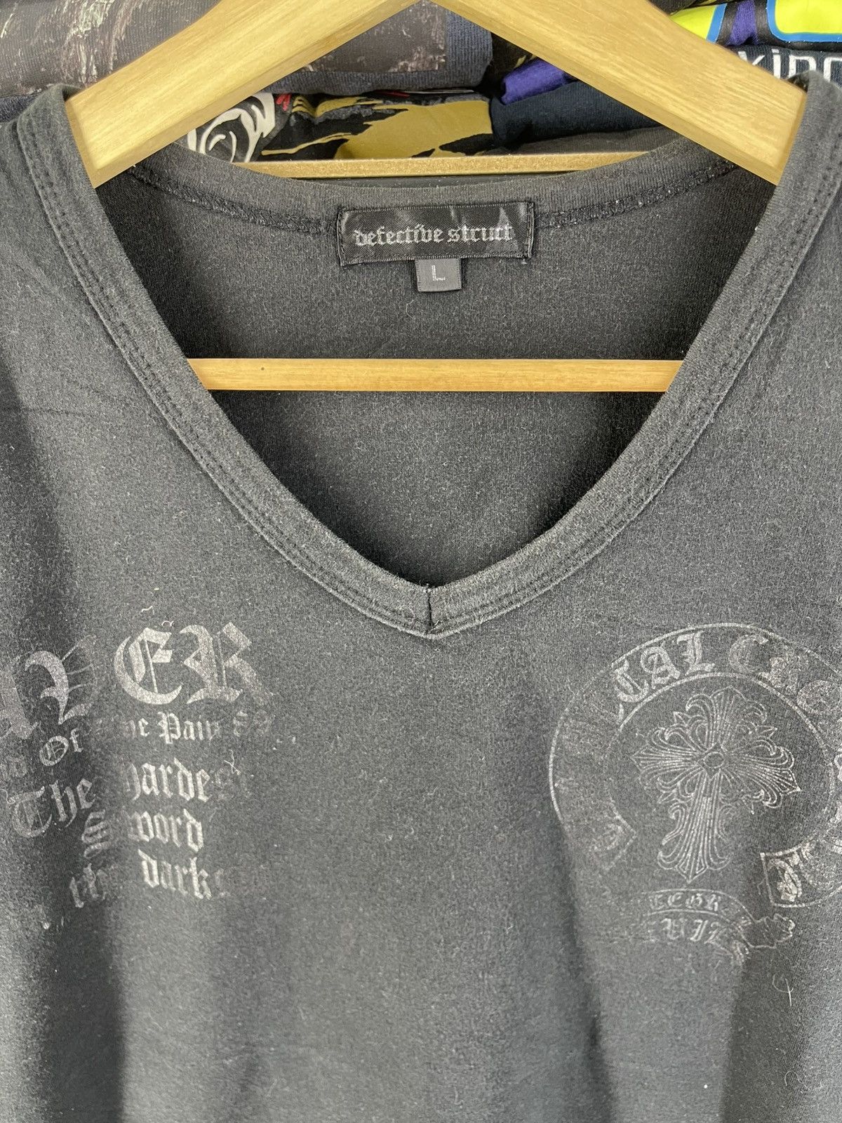 Defective Struct Vintage Defective Struct Design Chrome Hearts Shirt Tee Size US L / EU 52-54 / 3 - 4 Thumbnail