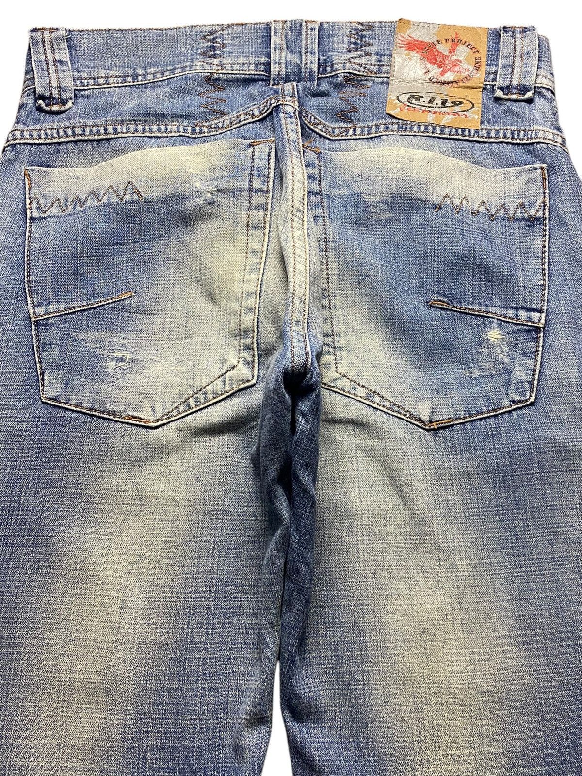 14th Addiction Rare R119 Multi Pocket Rusty Jeans Size US 32 / EU 48 - 4 Thumbnail