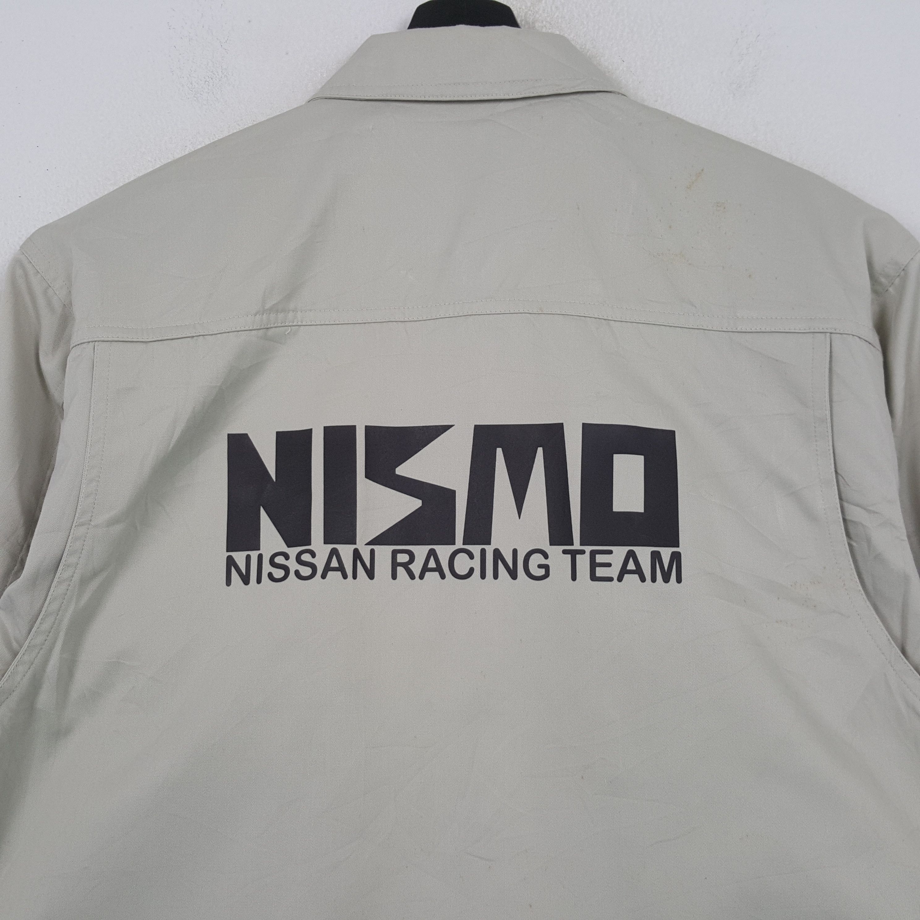 Vintage Nismo Nissan Racing Team Motorsports Custom Art Jacket RR4 Size US L / EU 52-54 / 3 - 2 Thumbnail