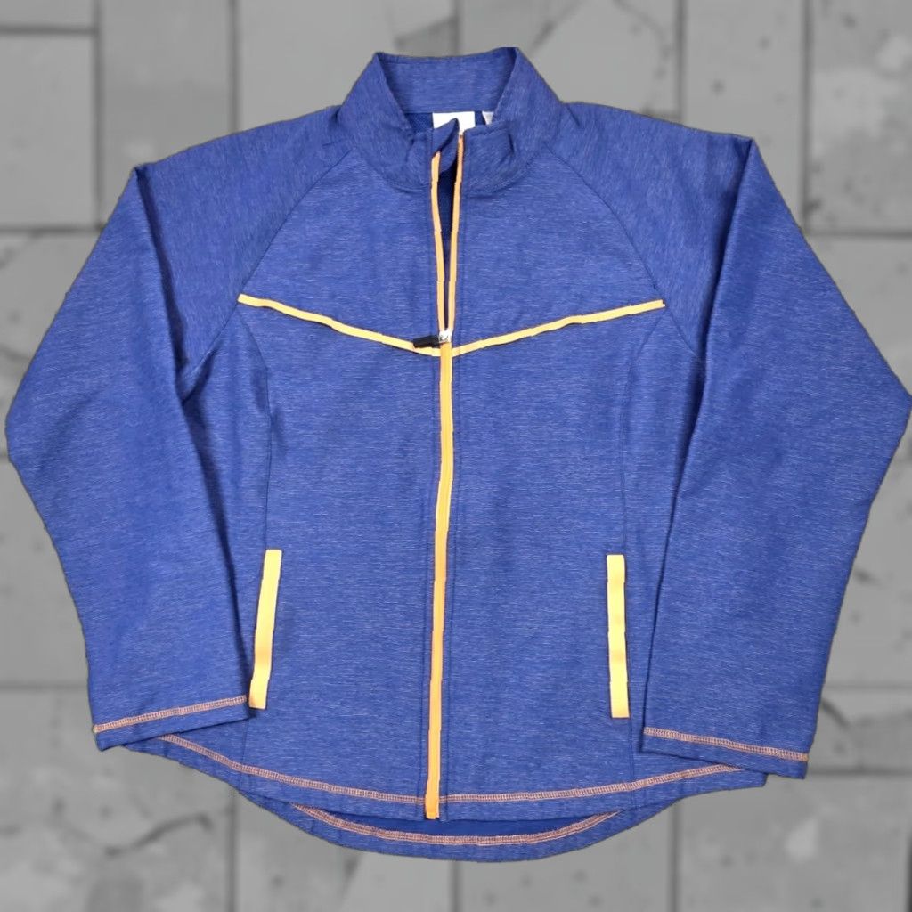 Vintage EP Pro Tour Tech Women's Size L Full-Zip Golf Jacket Blue Orange Trim Size M / US 6-8 / IT 42-44 - 1 Thumbnail