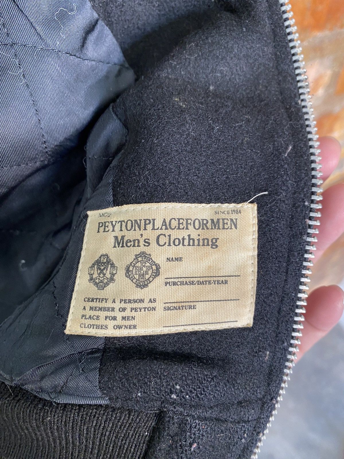 PPFM AW1987 PPFM wool Varsity bomber jacket Size US L / EU 52-54 / 3 - 13 Thumbnail