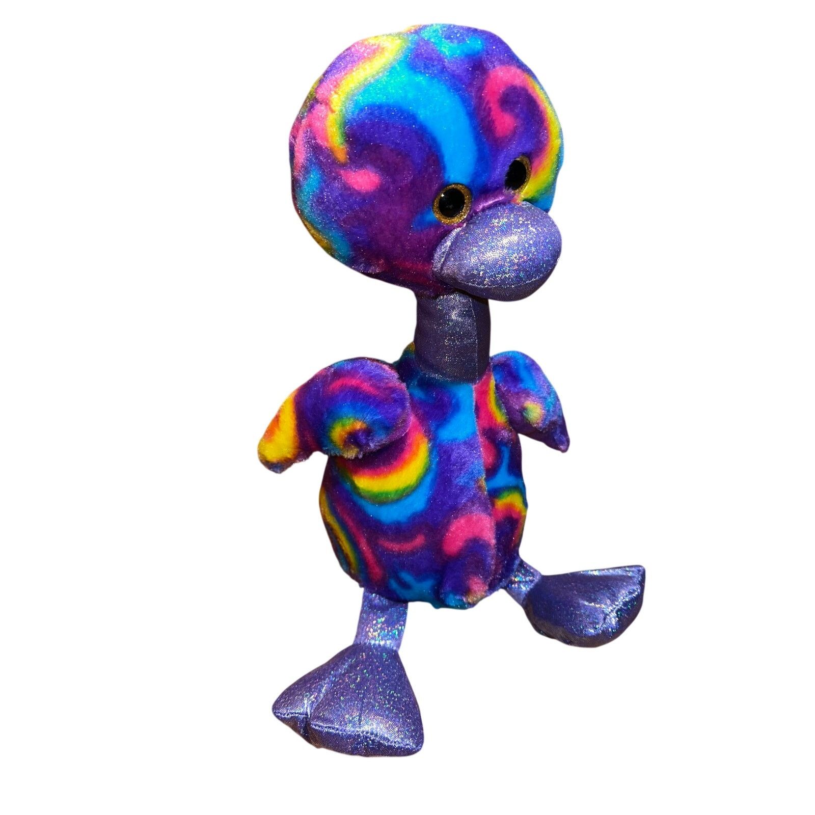 & Other Stories Fun Express Colorful Goose 13” tall Plush Animal Size ONE SIZE - 3 Thumbnail
