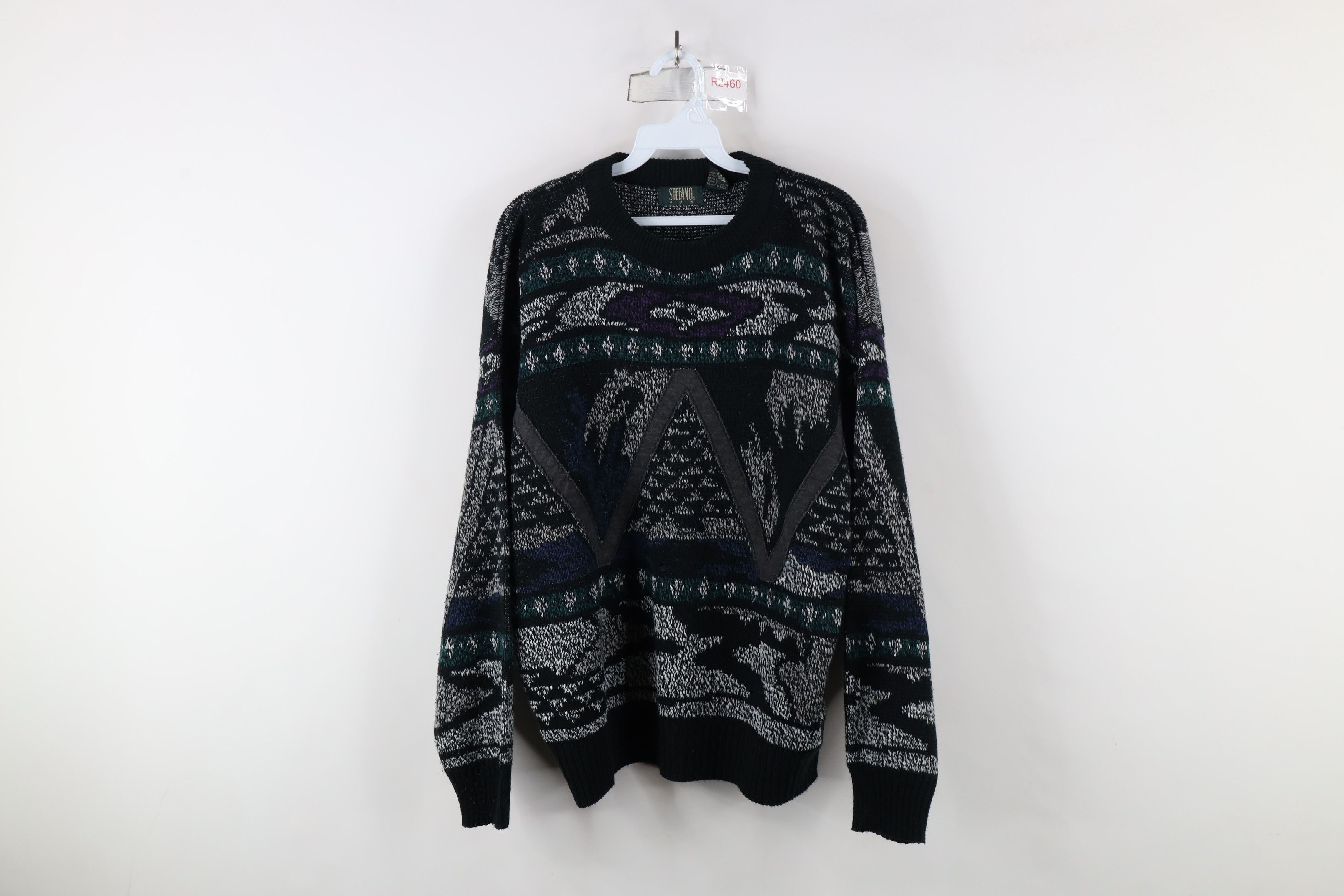 Vintage Vintage 90s Coogi Style Fiesta Southwestern Knit Sweater Size US XL / EU 56 / 4 - 1 Thumbnail