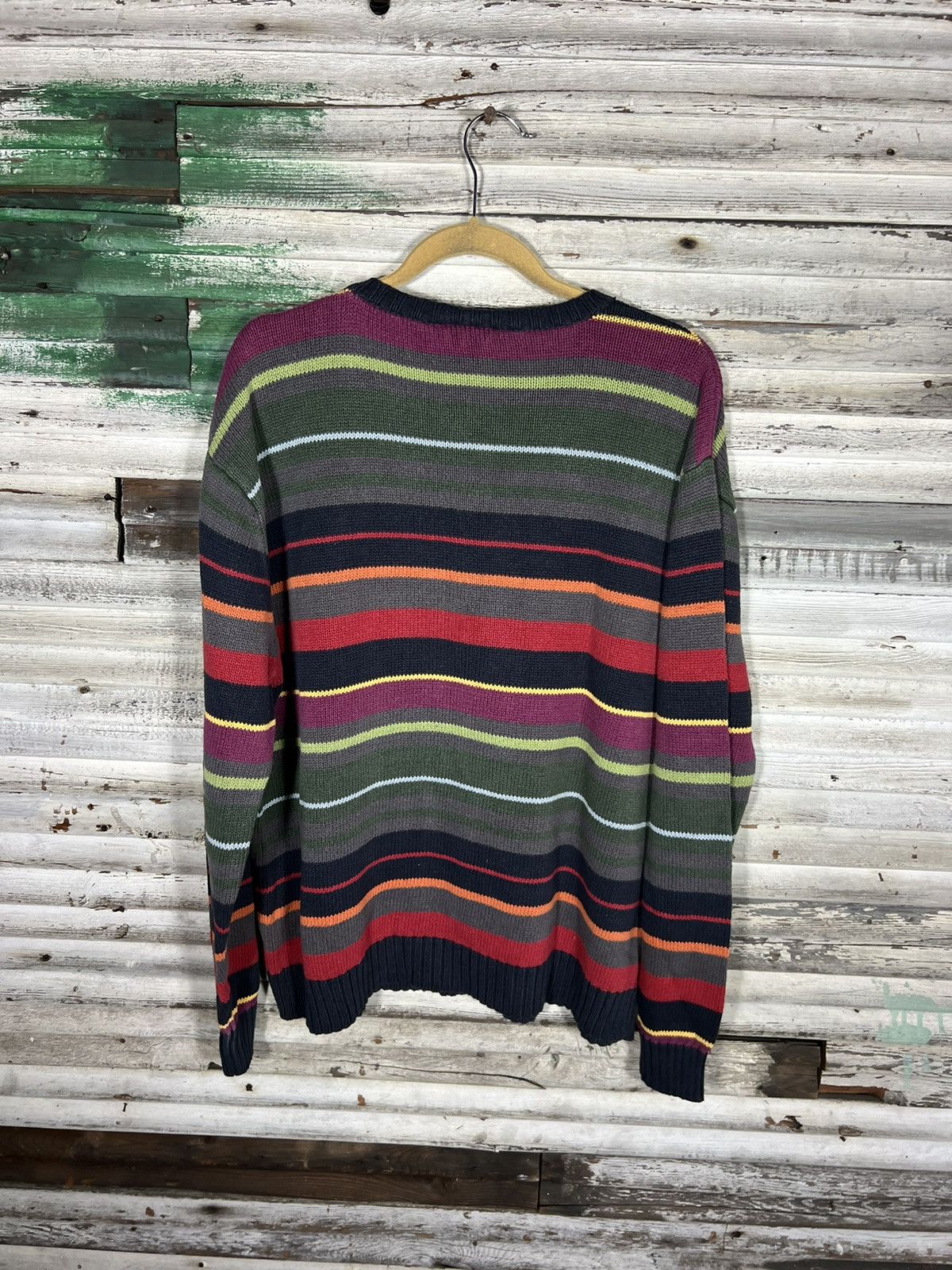 Vintage Vintage Striped Sweater Size US XL / EU 56 / 4 - 2 Thumbnail