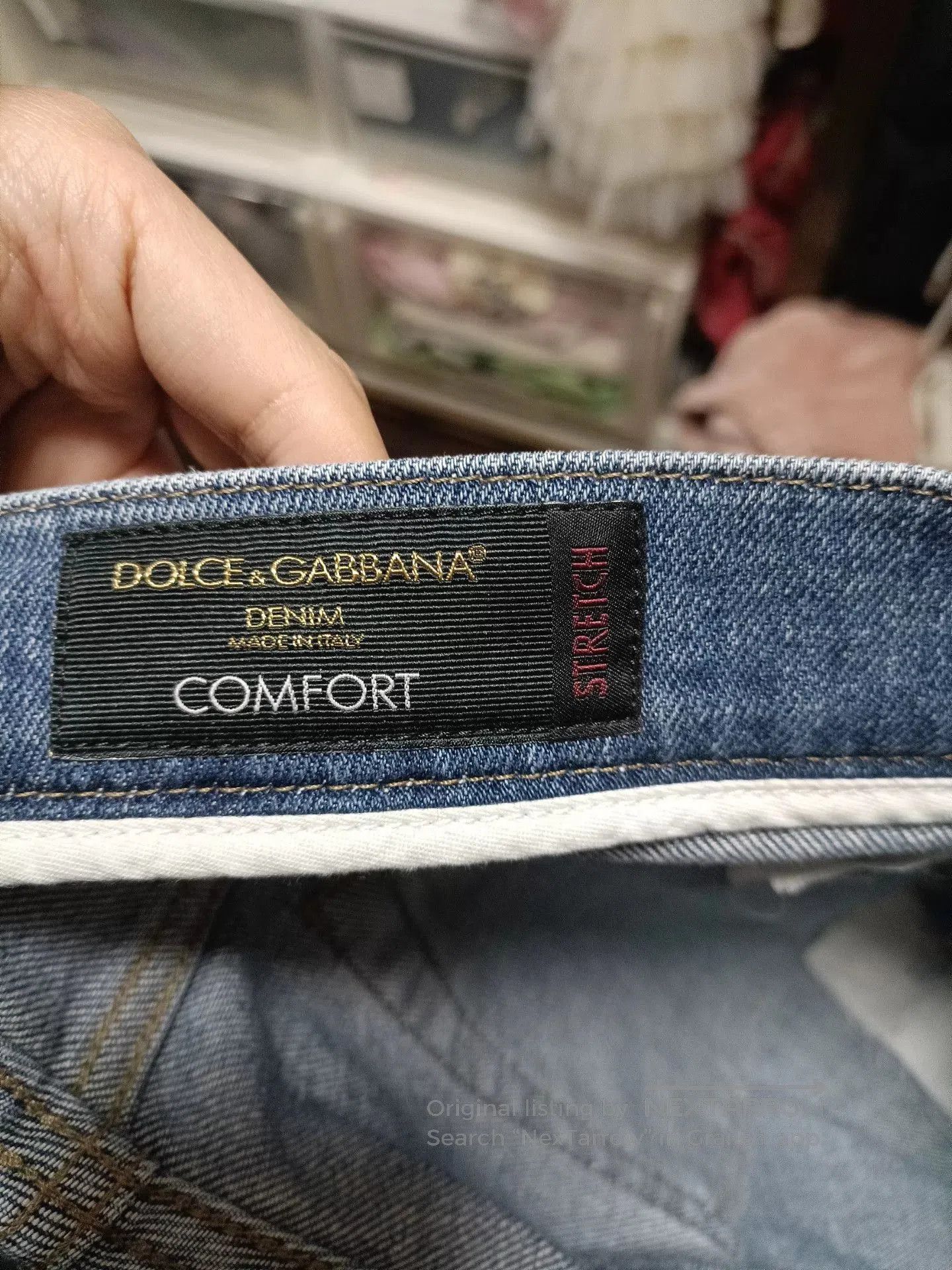 Dolce & Gabbana Dolce & Gabbana Crown Logo Jeans. Size US 32 / EU 48 - 7 Thumbnail