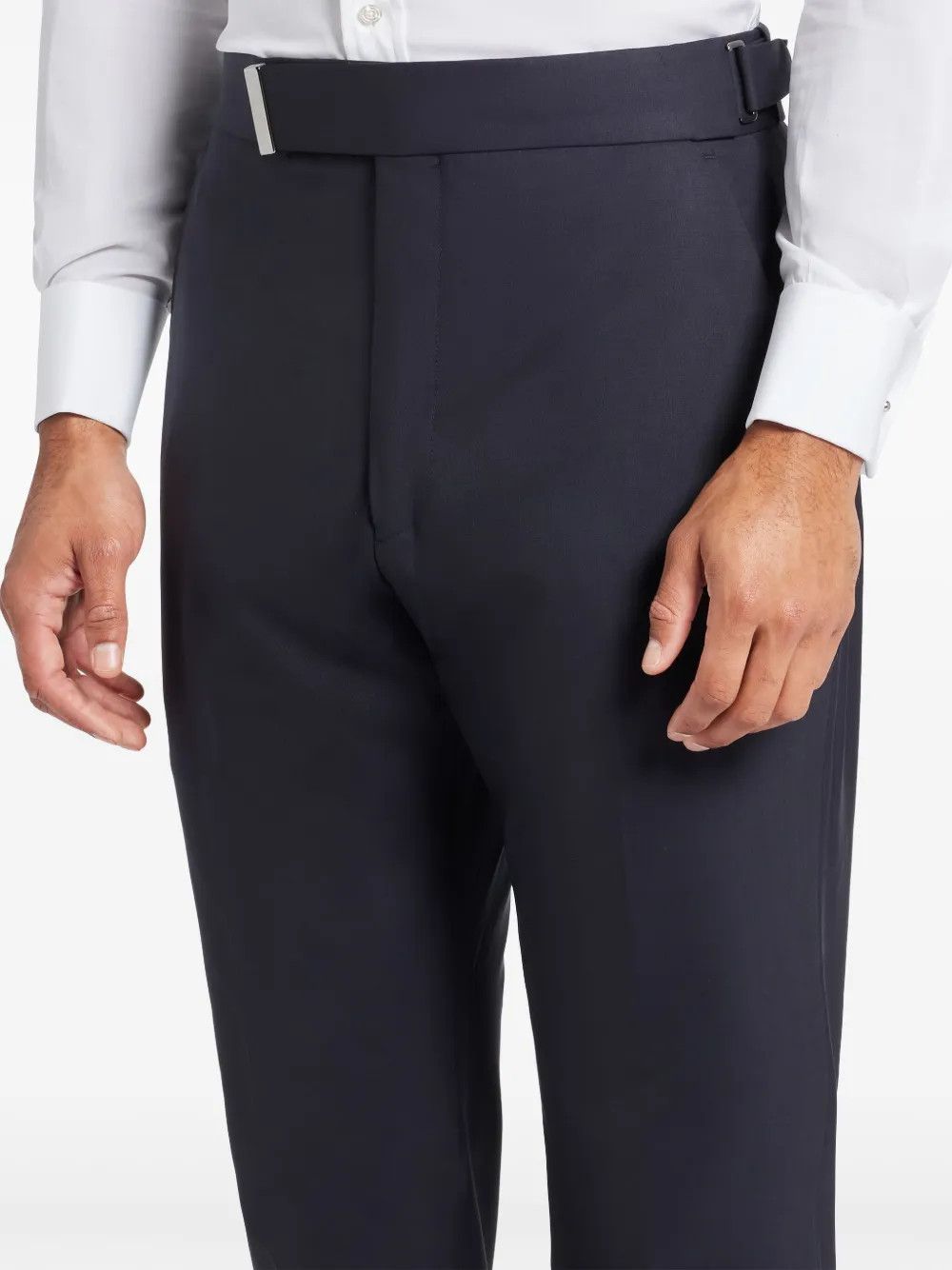 Tom Ford o1y0425 Casual Pant in Midnight Blue Size US 36 / EU 52 - 2 Thumbnail