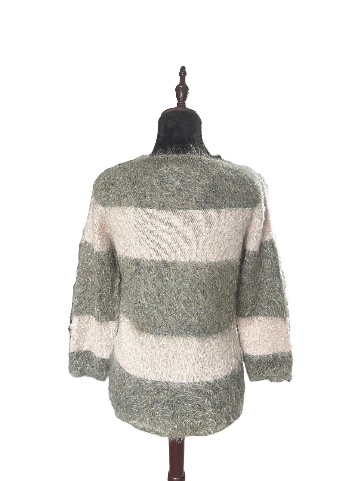 Designer × Roberto Collina Roberto Collina Superkid Mohair V-Neck Sweater Size S / US 4 / IT 40 - 13 Thumbnail