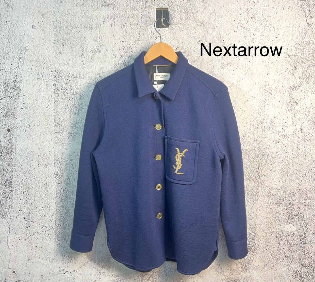 Saint Laurent Paris Saint Laurent dark blue suit jacket2412-Nextarrow Size US S / EU 44-46 / 1 - 1 Thumbnail
