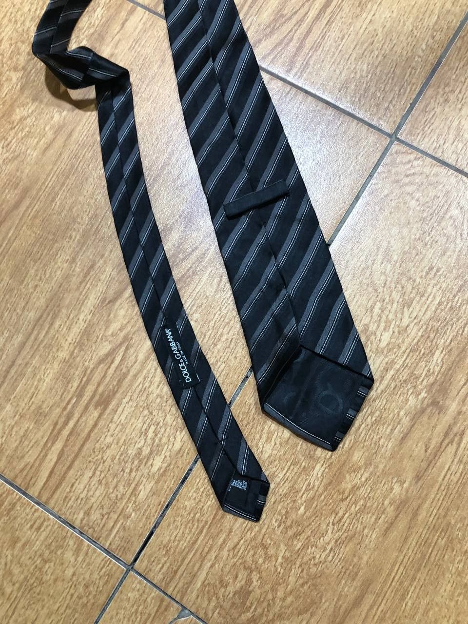 Dolce & Gabbana Dolce & Gabbana Made in Italy Men's Silk Neck Tie Size ONE SIZE - 6 Thumbnail