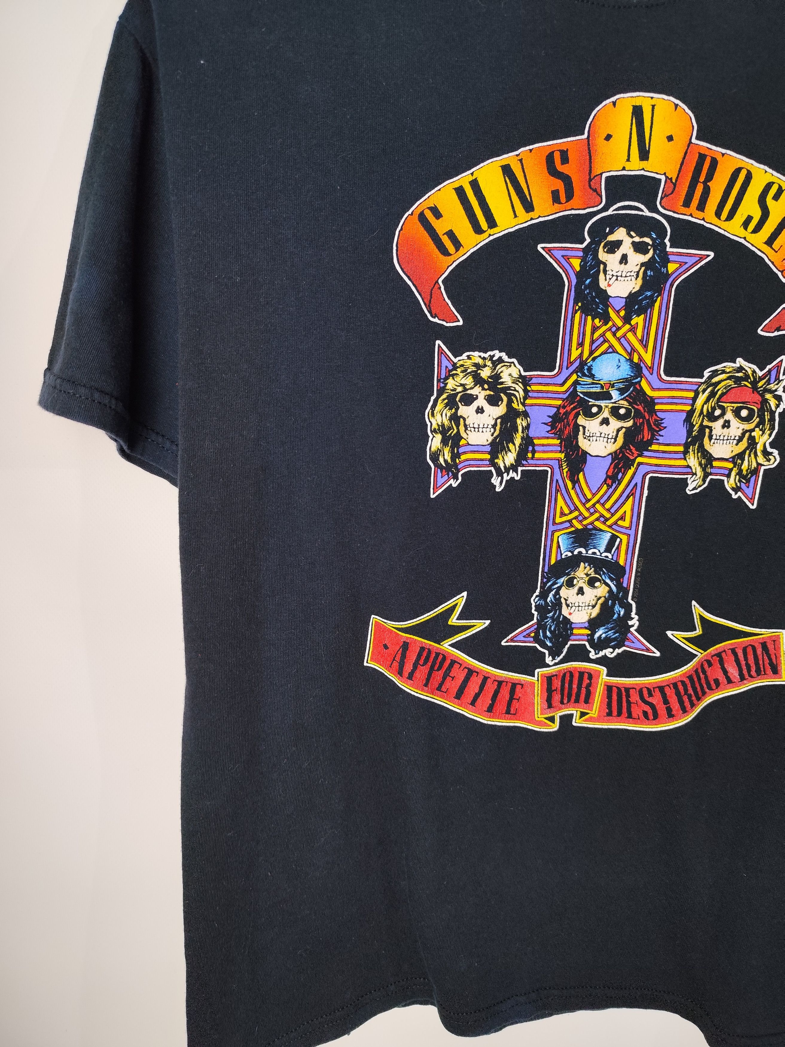 Band Tees Vintage Guns N Roses Appetite For Destruction T-shirt Size US M / EU 48-50 / 2 - 5 Thumbnail