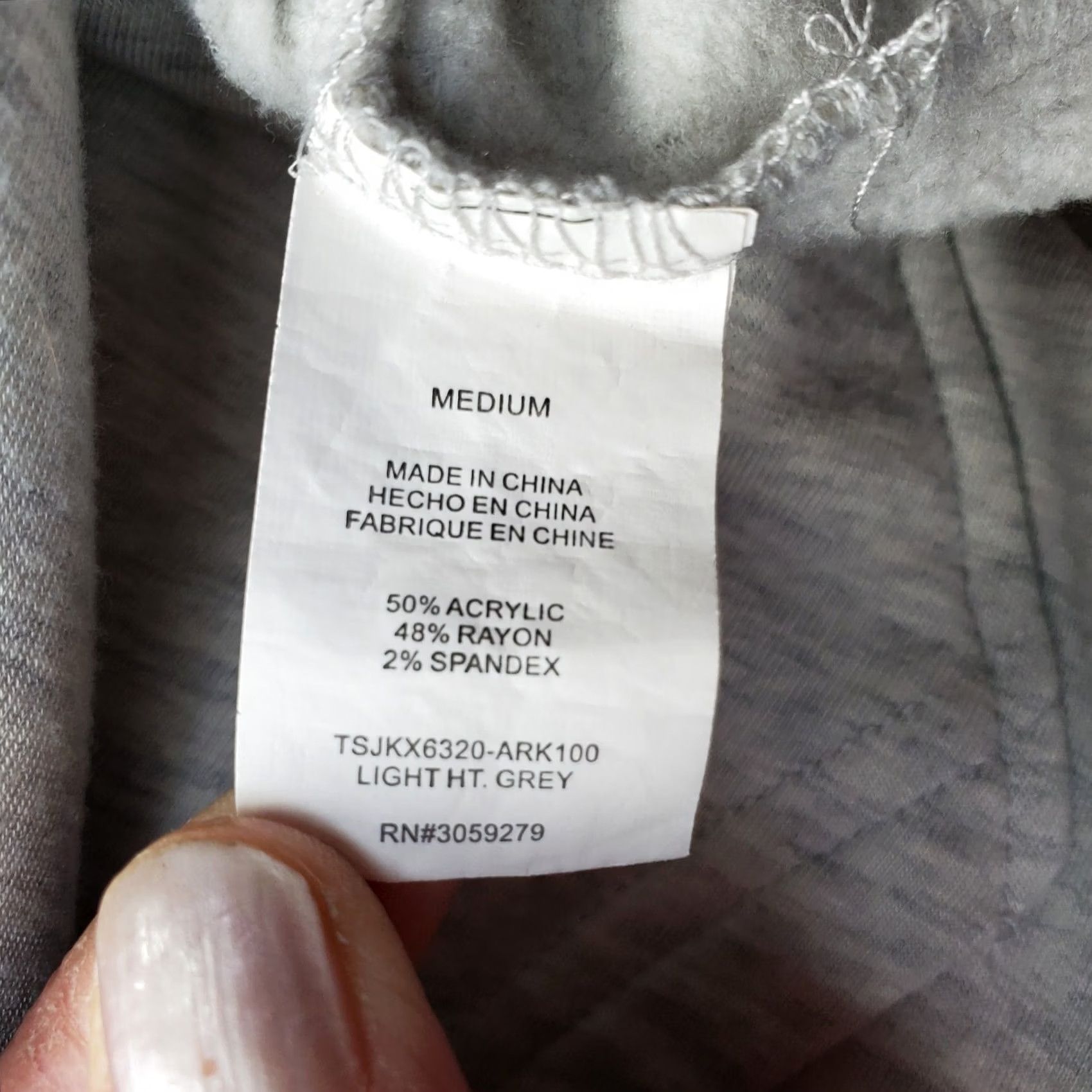 Vintage Thread & Supply Hoodie Mens M Gray Acrylic Stretch Long Sleeve Pullover Size US M / EU 48-50 / 2 - 6 Thumbnail
