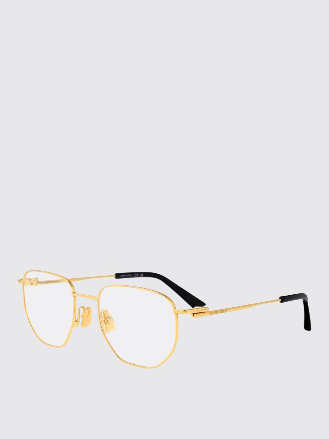 Bottega Veneta Bottega Veneta Optical Frames Men Gold Size ONE SIZE - 1 Thumbnail
