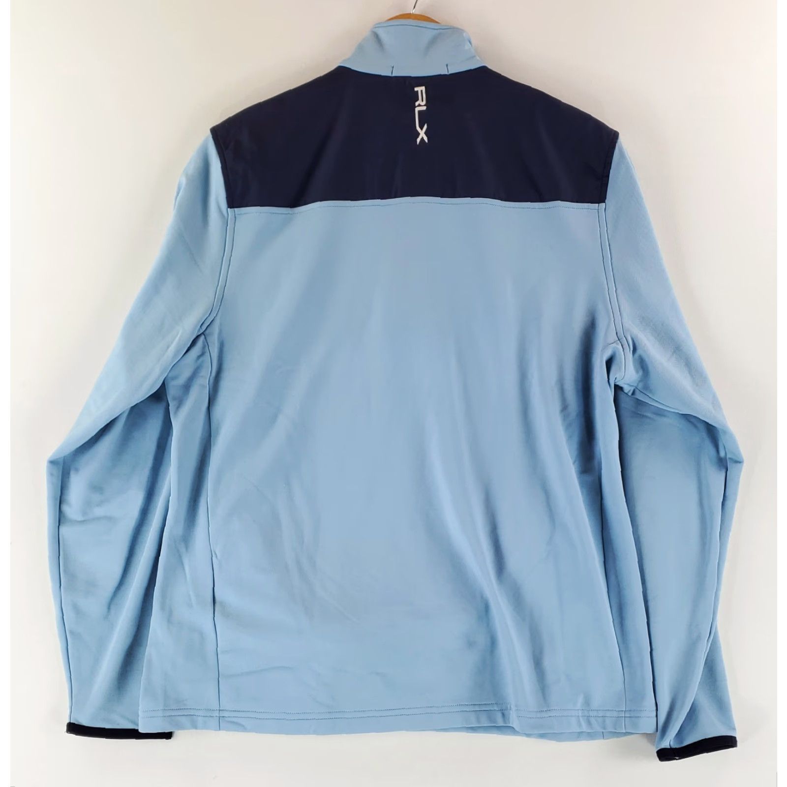 RLX Ralph Lauren RLX Shirt 1/4 Zip Ralph Lauren Pullover Long Sleeve Blue Mens L Size US L / EU 52-54 / 3 - 6 Thumbnail