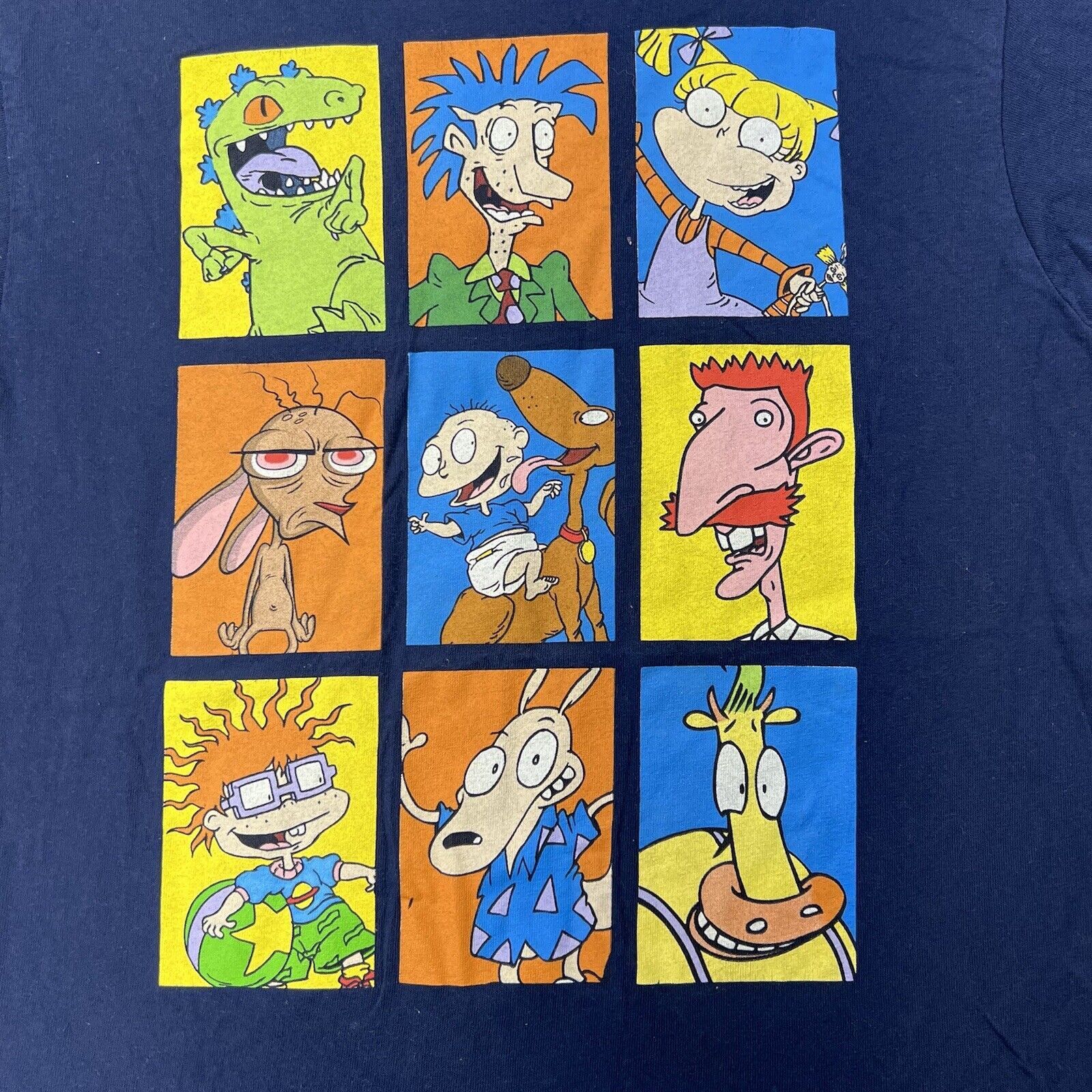 Nickelodeon Nickelodeon Medium Blue Cartoon Characters Graphic T Shirt Size US M / EU 48-50 / 2 - 4 Thumbnail