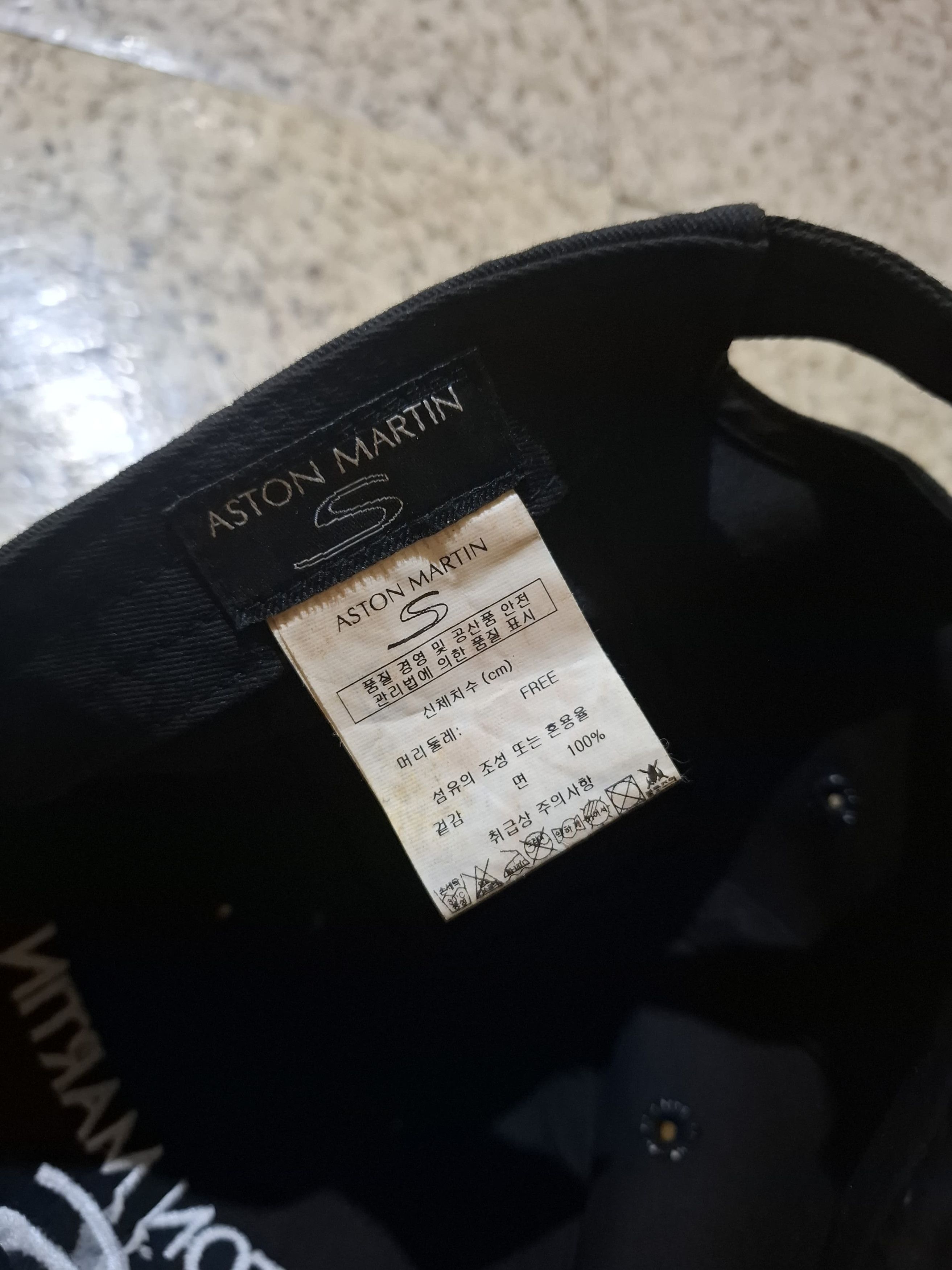 Other Original Aston Martin Racing "S" Logo 6-Panel Cap Size ONE SIZE - 8 Thumbnail
