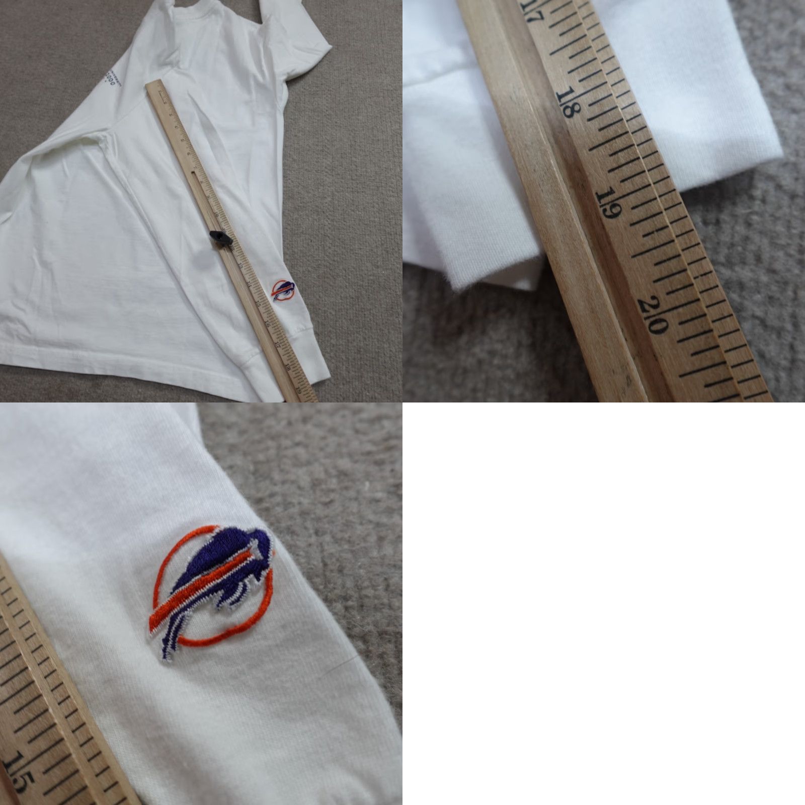 Vintage VINTAGE Bucknell Womens Shirt S White Long Sleeve Bisons 2000 Y2K Shirt Womens Boys Girls Mens? Size S / US 4 / IT 40 - 8 Thumbnail