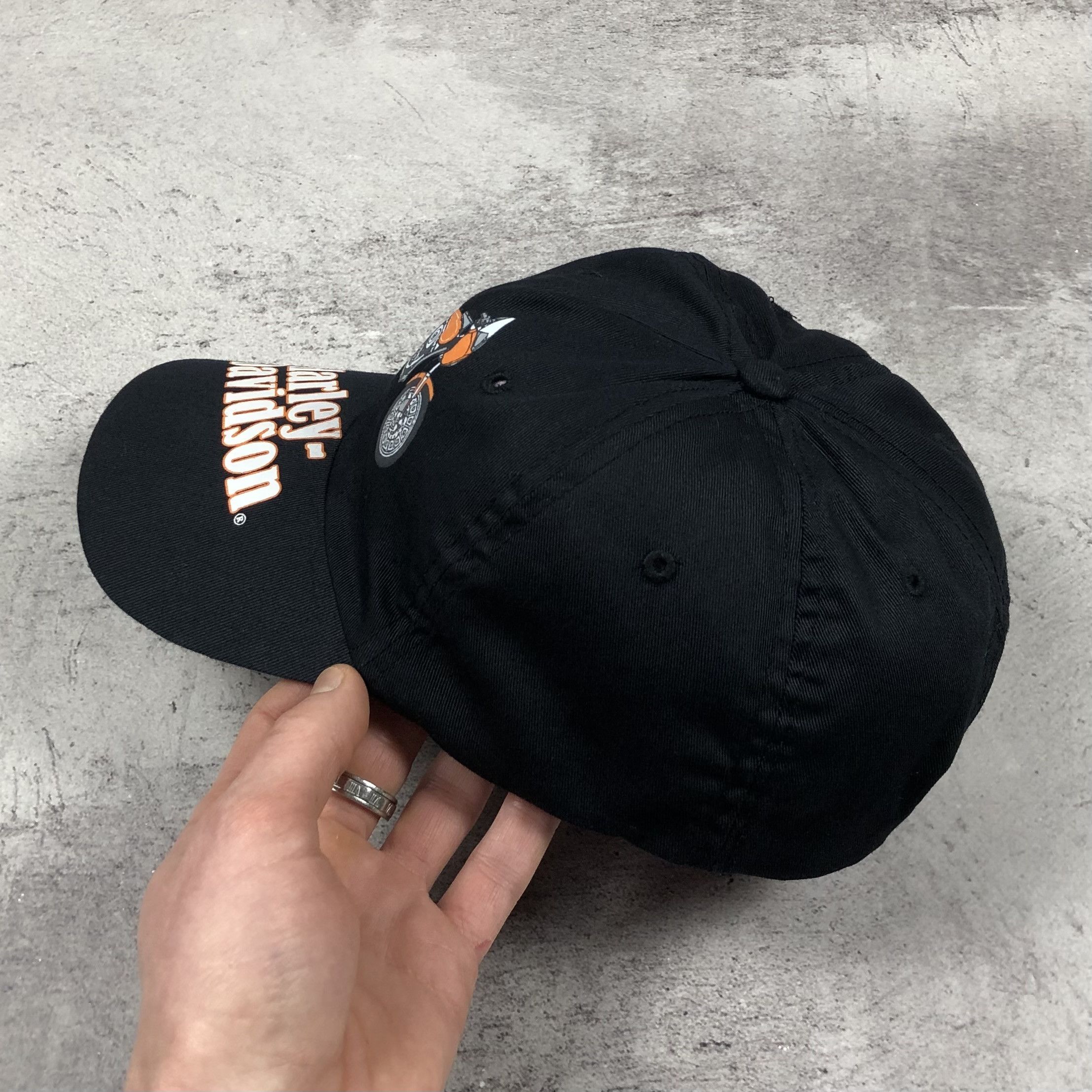 Harley Davidson Harley Davidson Electra Glide Motorcycle Graphic Cap biker Size ONE SIZE - 6 Thumbnail