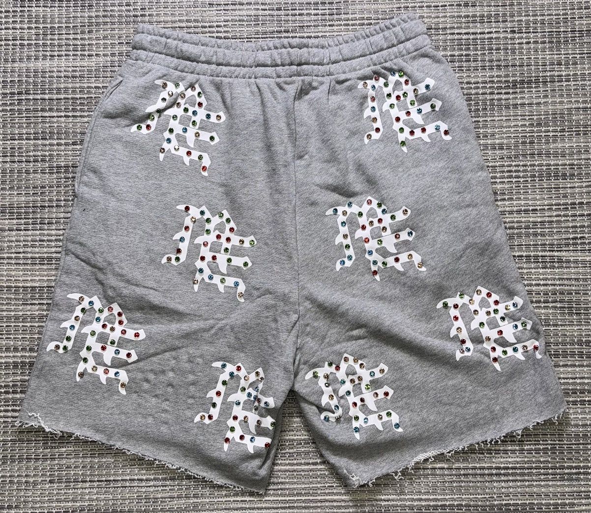 Other Mixed Emotion Grey 'ME' Logo Shorts Size US 30 / EU 46 - 3 Thumbnail