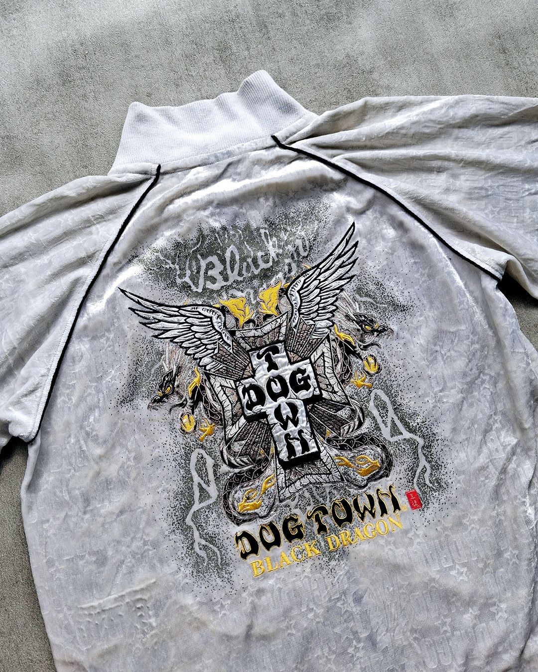 Dogtown DOGTOWN BLACK DRAGON SUKAJAN SHINE MONOGRAM JACKET Size US XL / EU 56 / 4 - 4 Thumbnail