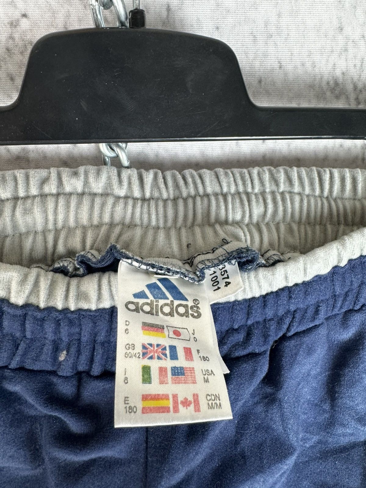 Adidas Vintage Adidas Real Madrid Velvet Three Stripes Drill pants Size US 32 / EU 48 - 3 Thumbnail