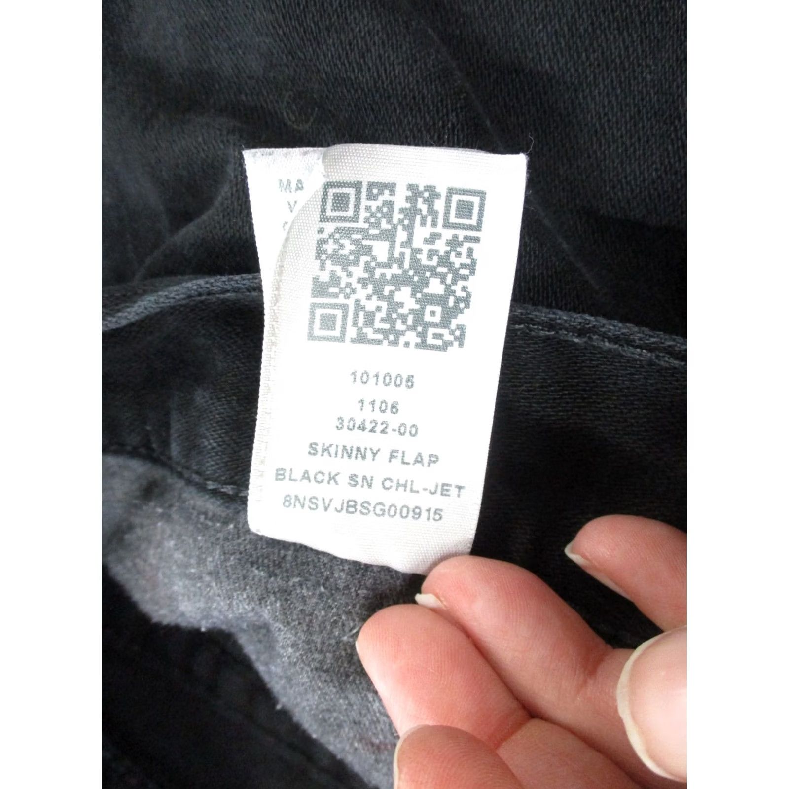 True Religion True Religion Jeans Mens 38 Black Denim Straight Slim Flap Button Zip Cotton Jean Size US 40 / EU 56 - 7 Thumbnail