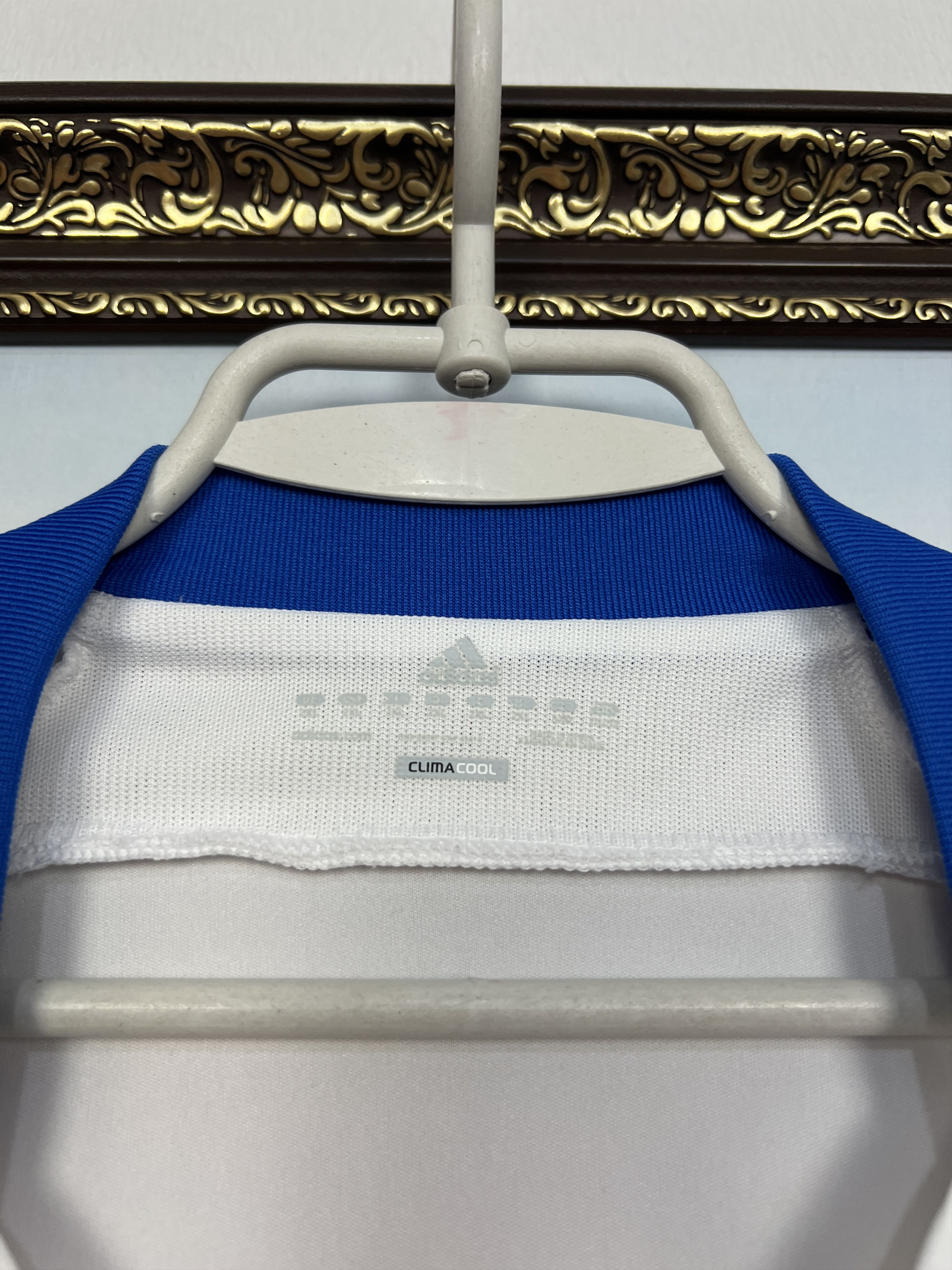 Adidas Greece Home football shirt Soccer National Jersey Trikot Size US XXL / EU 58 / 5 - 6 Thumbnail
