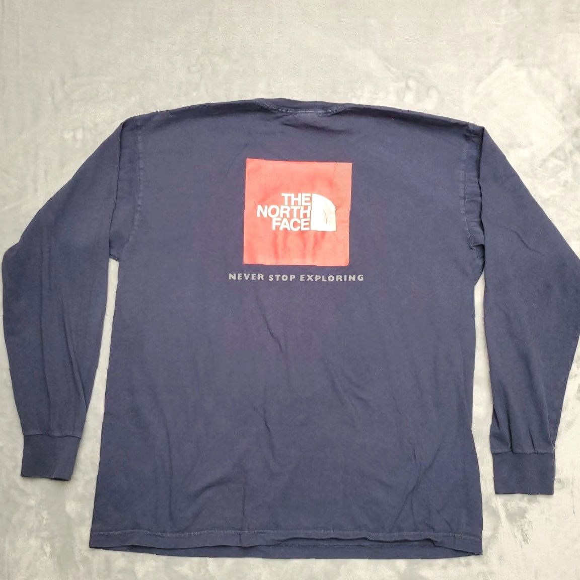 The North Face The North Face T Shirt Mens L Blue Crewneck Tee Short Sleeve Standard Fit Outdoor Logo Spell Out Size US L / EU 52-54 / 3 - 5 Thumbnail