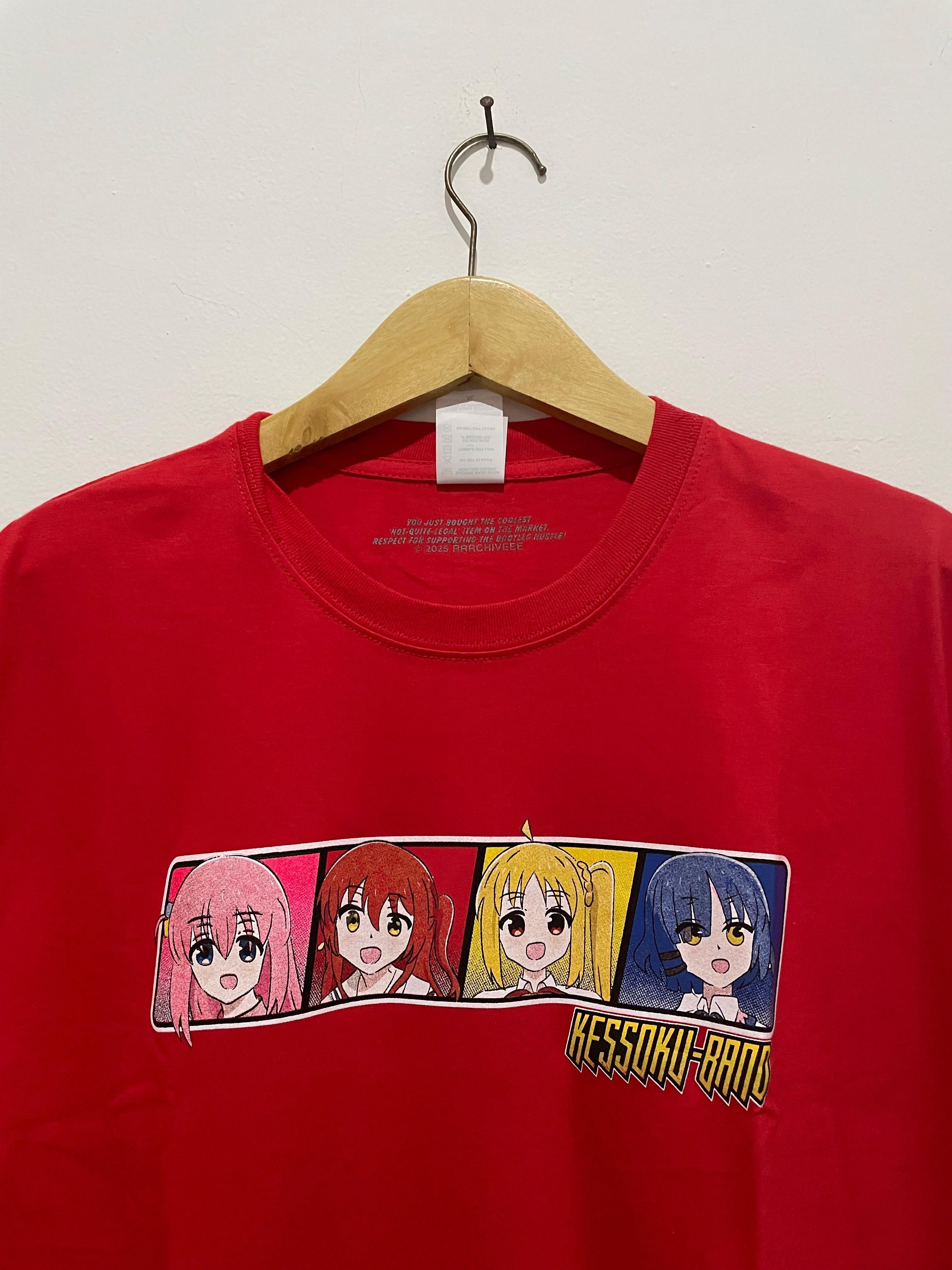 Anime × Japanese Brand Bocchi the Rock! hook-ups Rip-off Size US XL / EU 56 / 4 - 3 Thumbnail