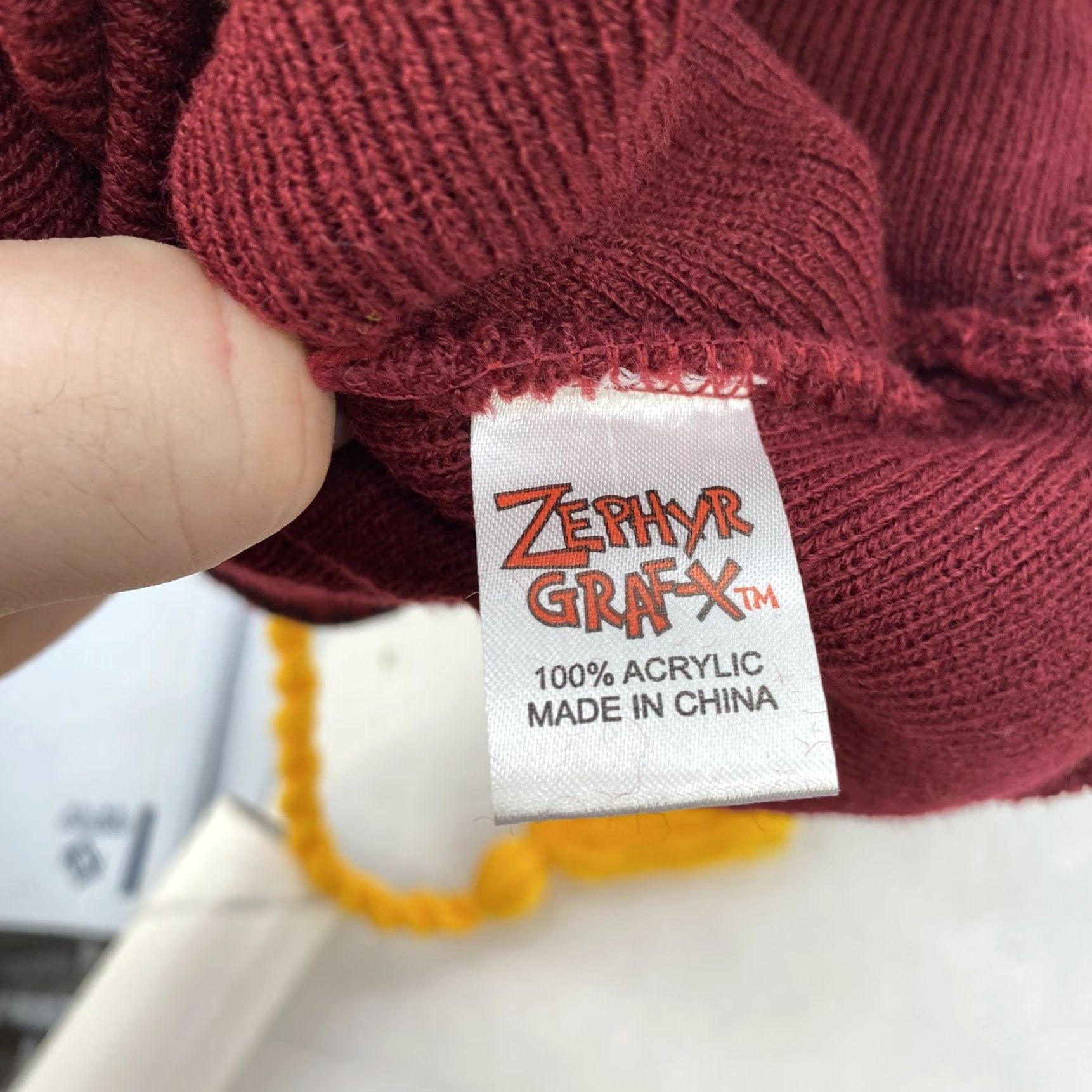 Top Of The World MN Gophers Pom Beanie Ropes Maroon Gold University of Minnesota Hat OSFA Size ONE SIZE - 6 Thumbnail