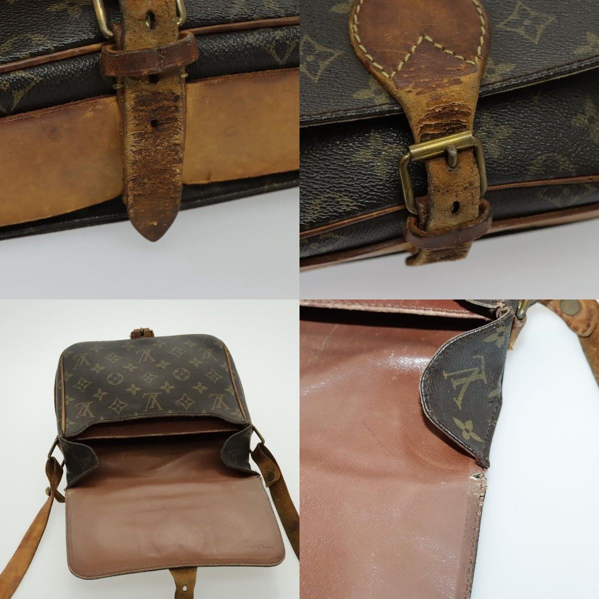 Louis Vuitton LOUIS VUITTON Monogram Cartouchiere MM Shoulder Bag M51253 Size ONE SIZE - 12 Thumbnail