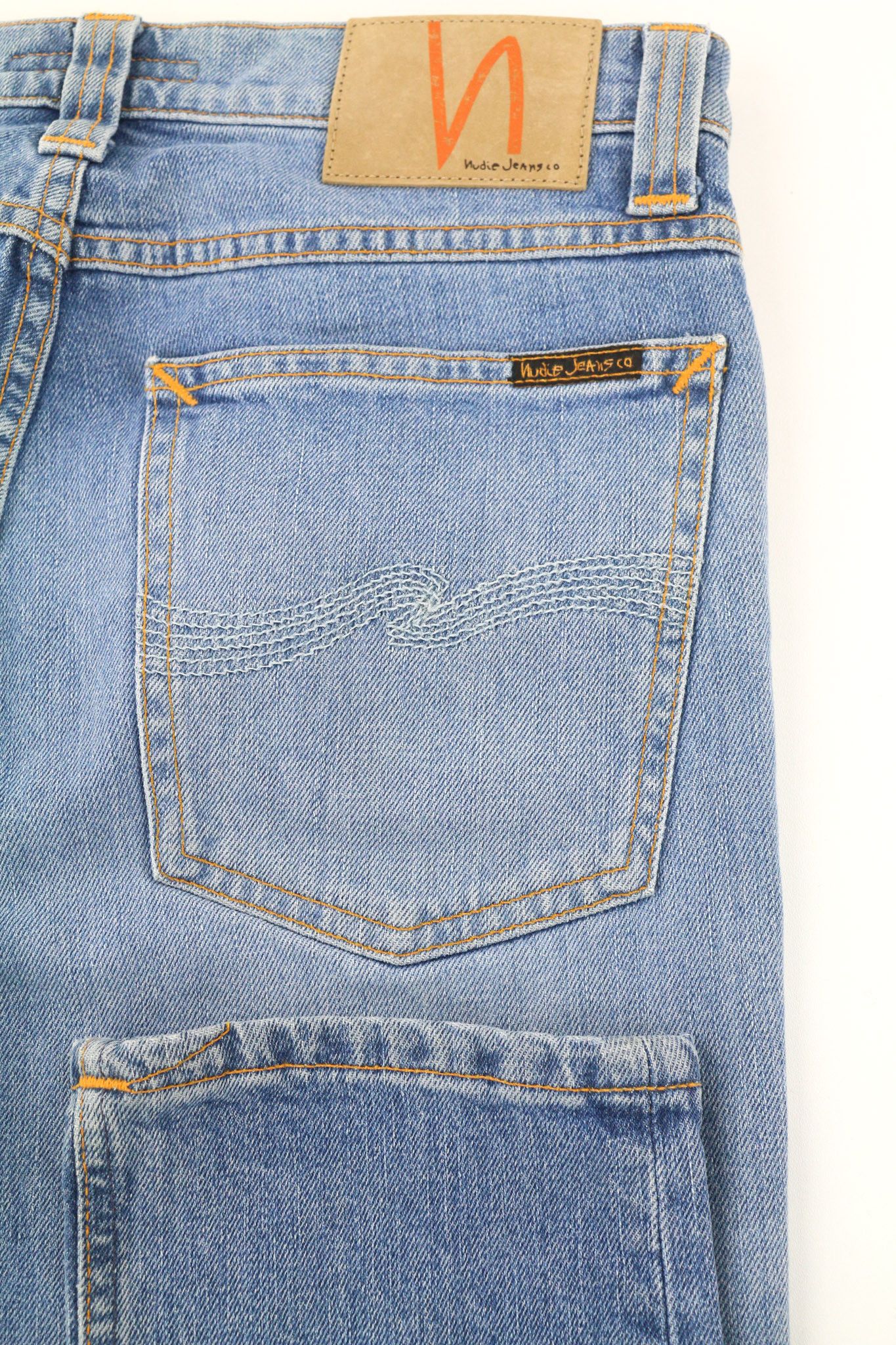 Nudie Jeans HIGH KAI W29/L32 Skinny Fit Cotton Stretch Blue 80604 Size US 29 - 5 Thumbnail