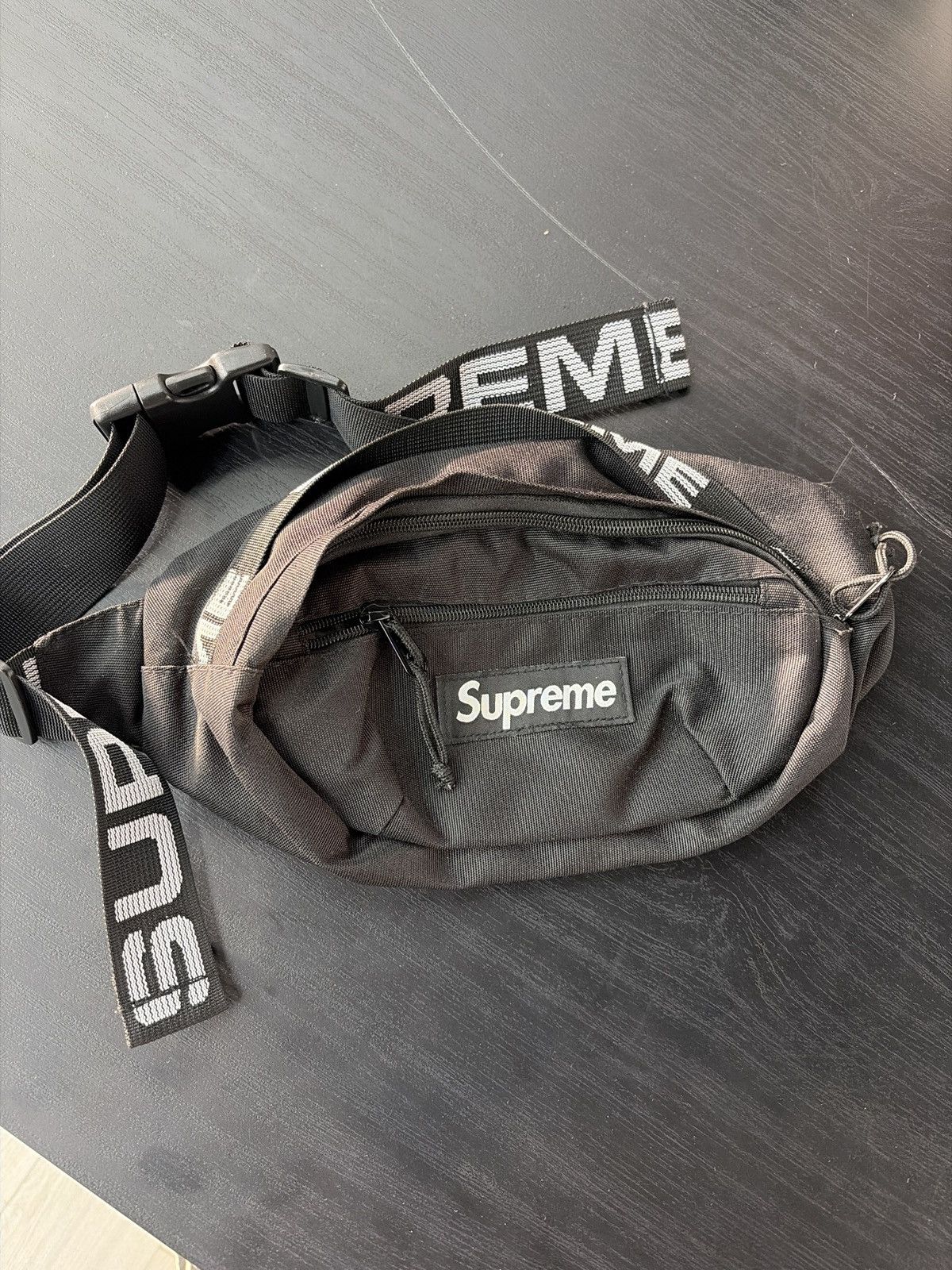 Supreme Supreme Waist Bag Black SS18 Size ONE SIZE - 1 Thumbnail