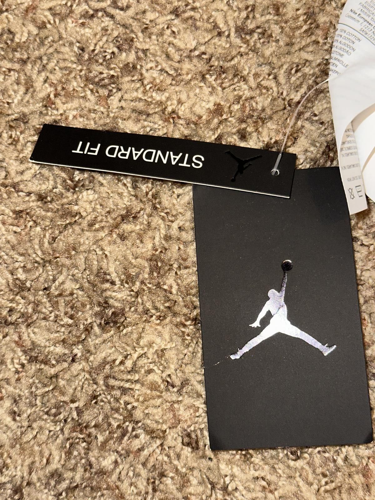 Designer Air Jordan Sportswear Quai 54 Pink Box Logo White T-Shirt Size US M / EU 48-50 / 2 - 8 Thumbnail