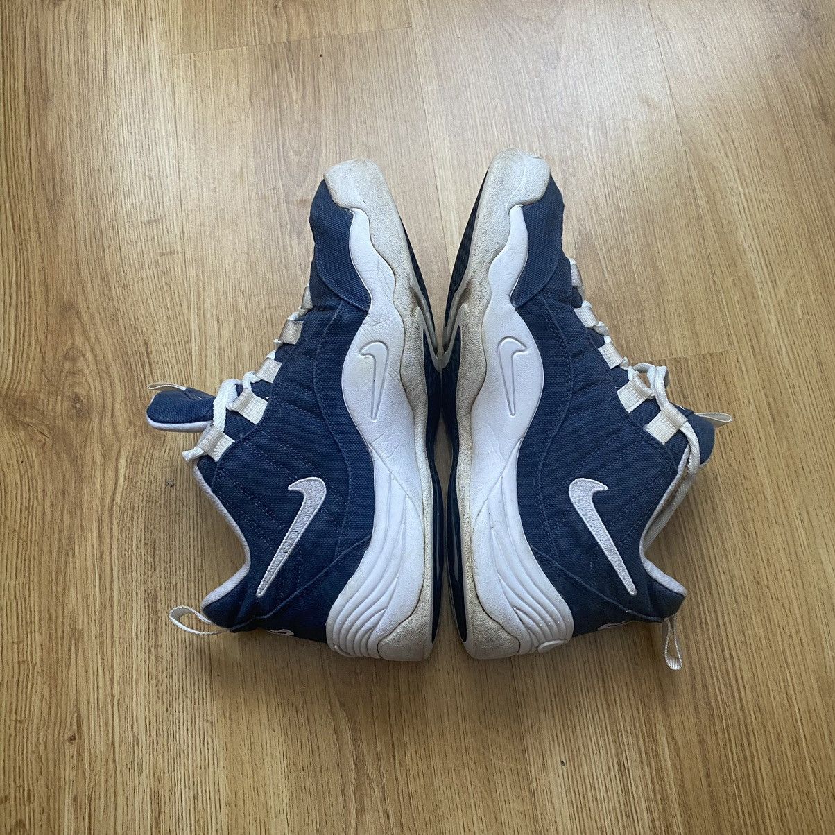 Nike × Vintage Nike Air B-Que Navi/White - Allah vintage 90’s rare Size US 11.5 / EU 44-45 - 5 Thumbnail