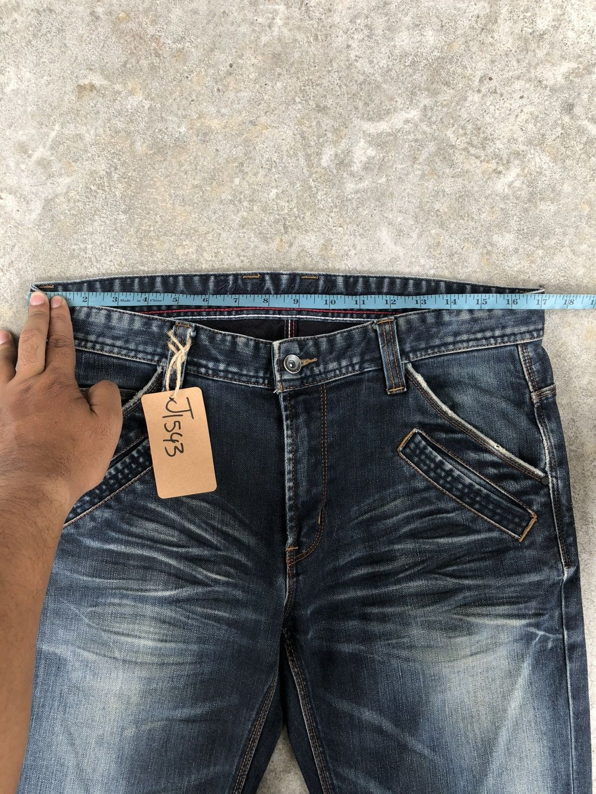 Who Decides War Nicole Club Flared Jeans Distressed Jeans Size US 34 / EU 50 - 23 Thumbnail