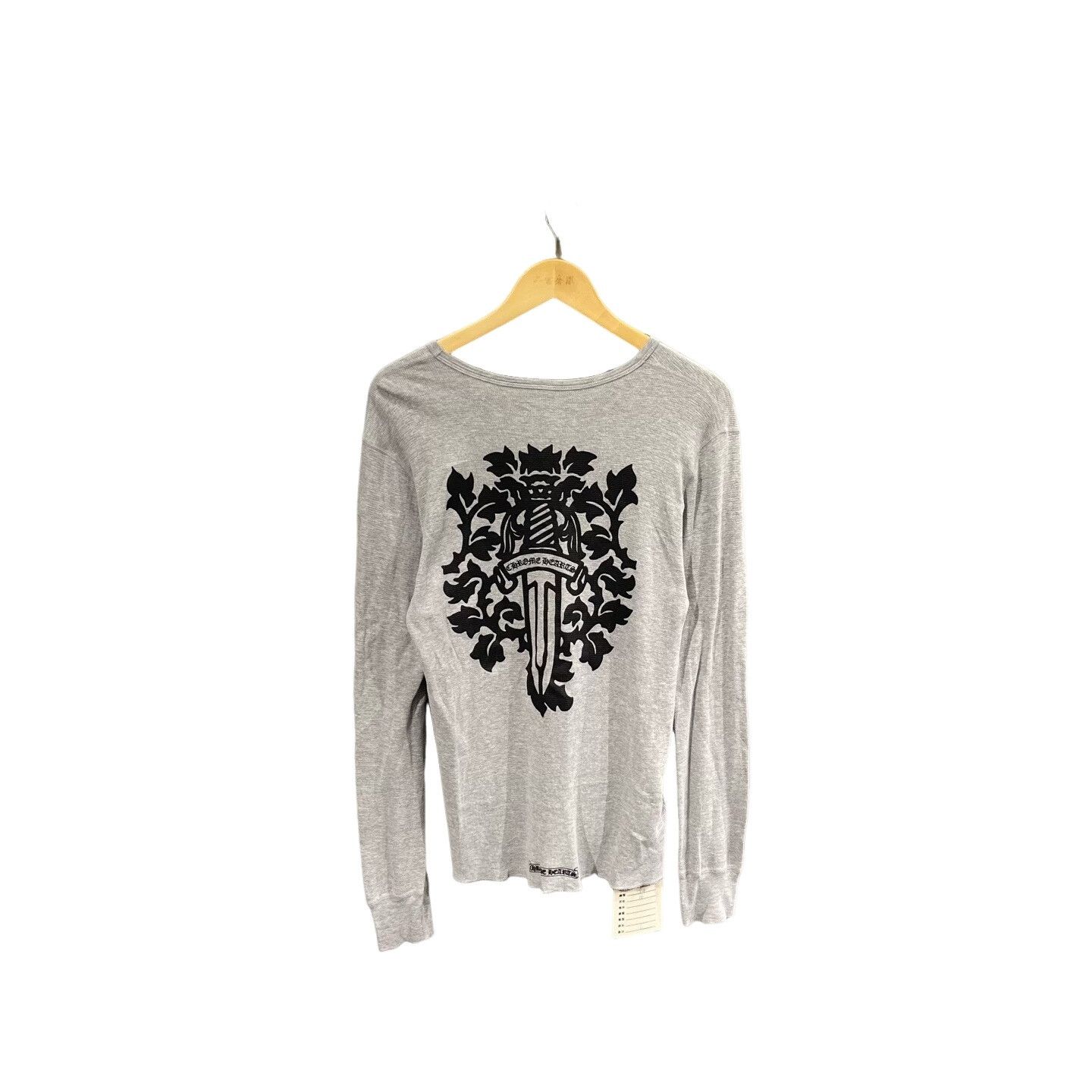 Chrome Hearts Chrome Hearts Dagger Waffle Knit Long Sleeve L Size US L / EU 52-54 / 3 - 1 Thumbnail