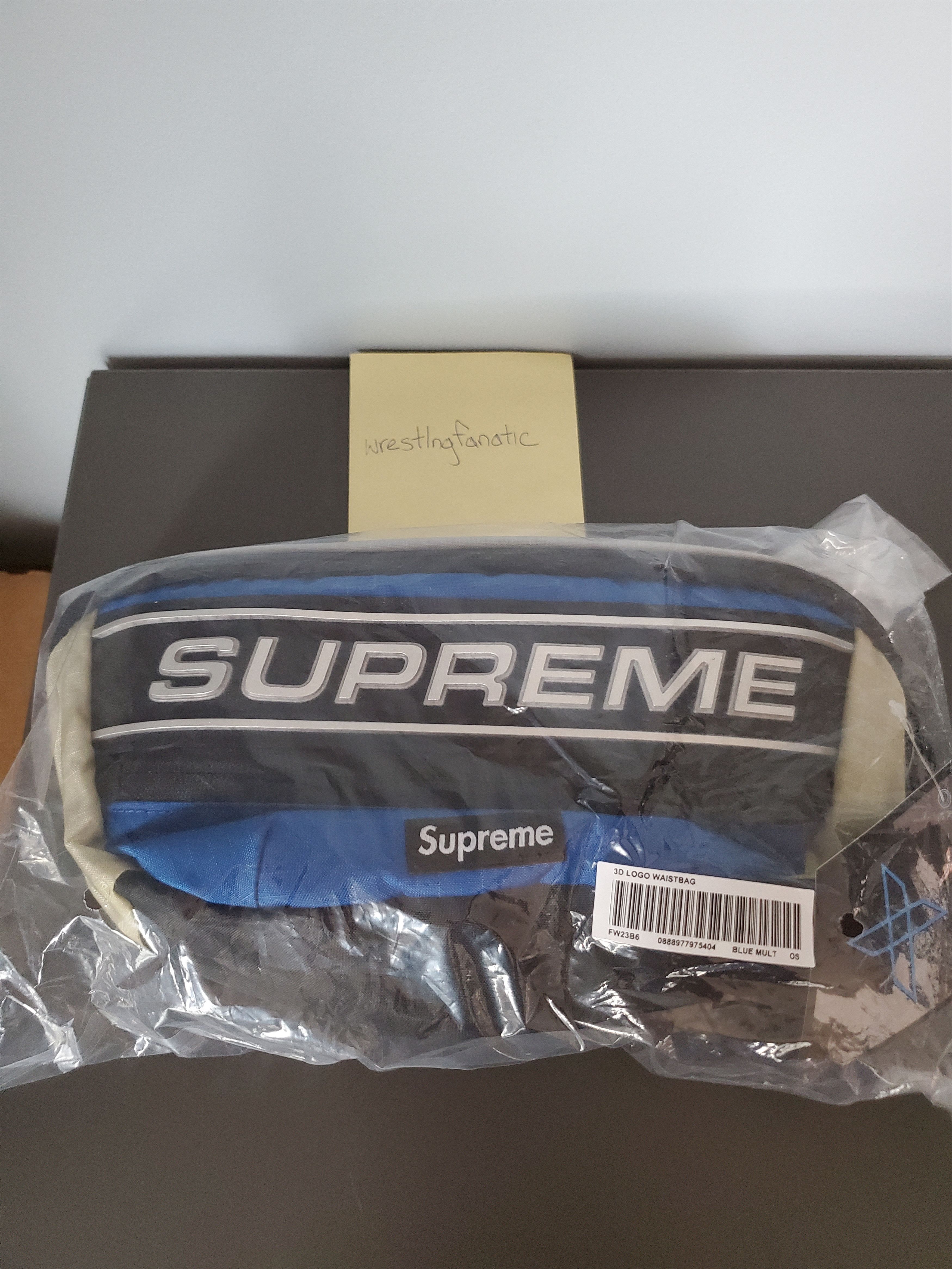 Supreme 3D Logo Duffle Bag Red (FW23)