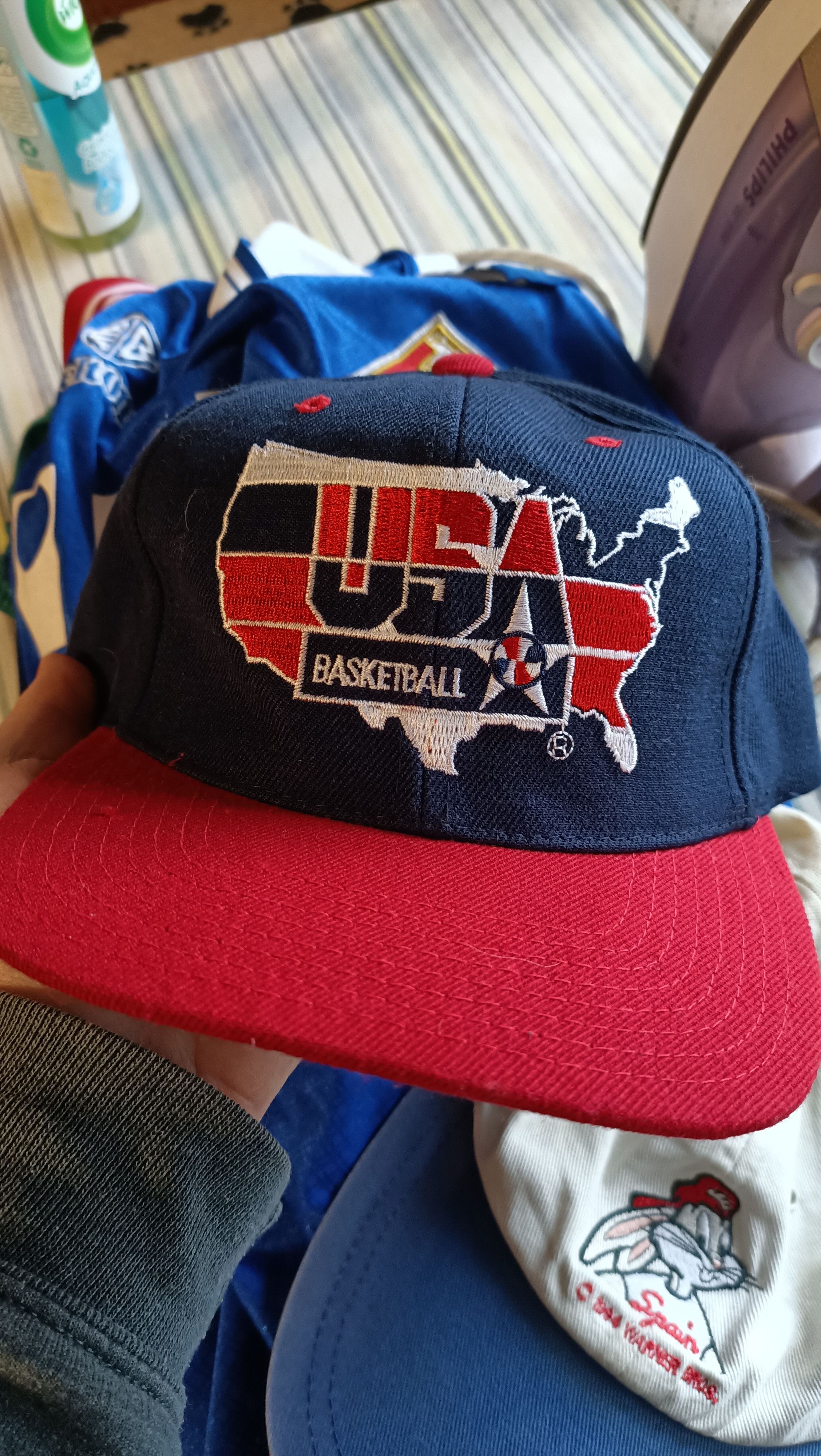 NBA Vintage USA basketball team Pro player cap Size ONE SIZE - 1 Thumbnail