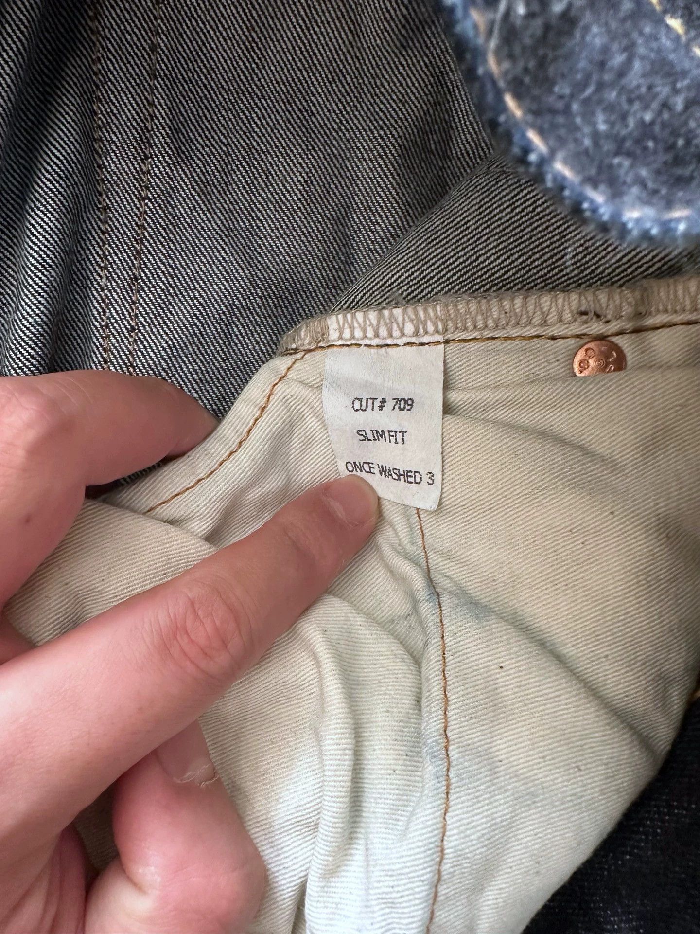 RRL Ralph Lauren RRL Raw Denim Slim Fit Jeans 32 (New with tags) Size US 32 / EU 48 - 5 Thumbnail