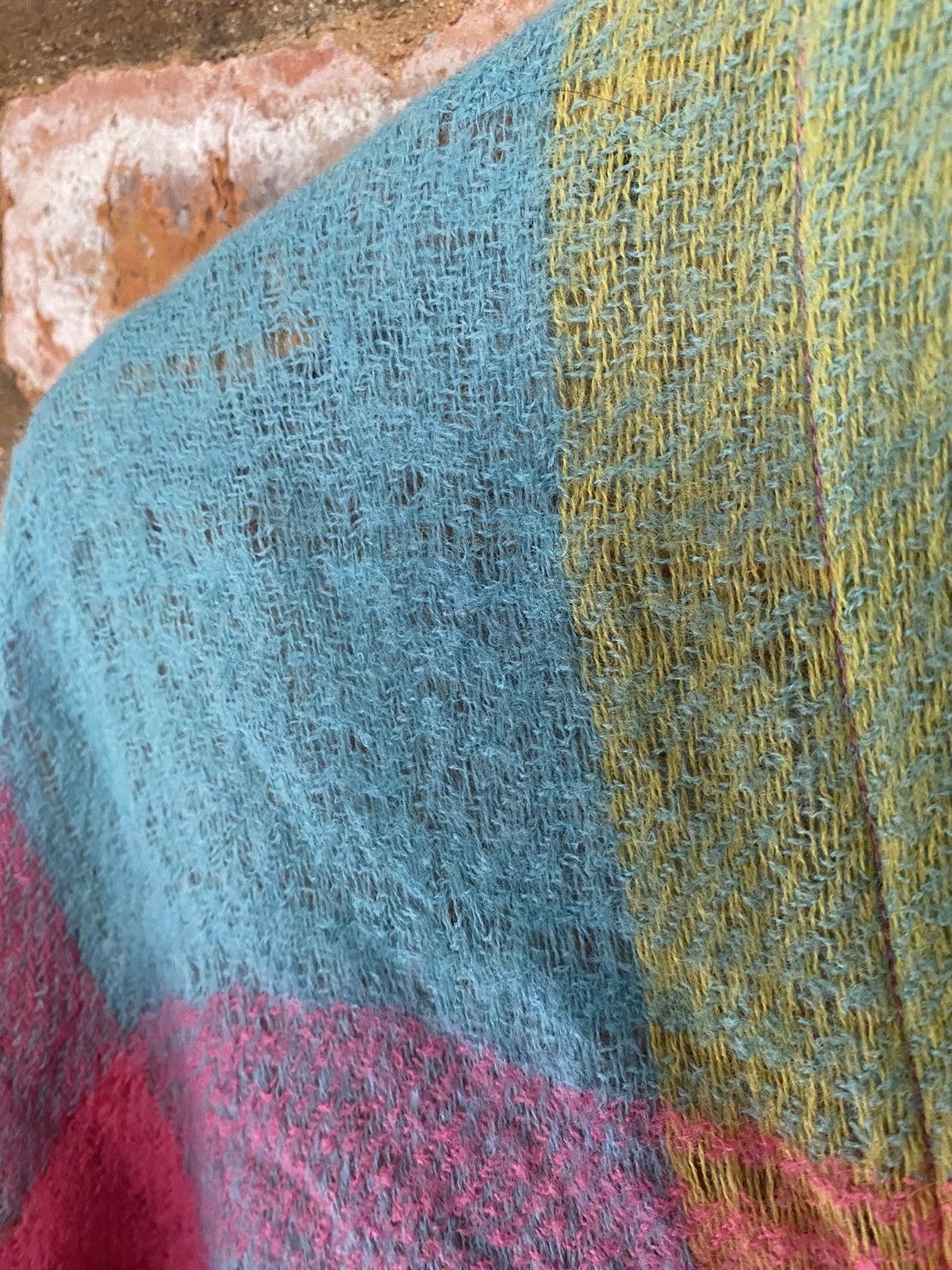 Ne-Net Sunao Kuwahara patchwork knit crop cardigan Size M / US 6-8 / IT 42-44 - 9 Thumbnail