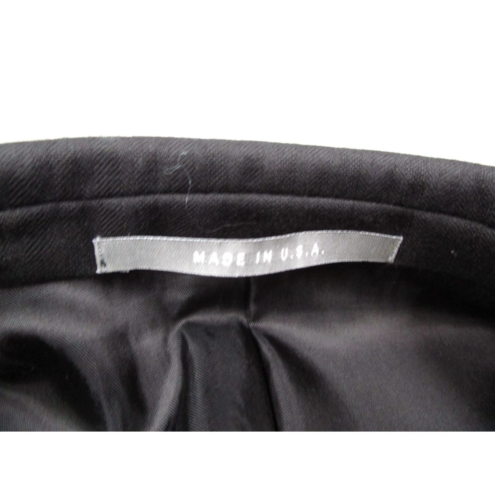 Madison Hickey Freeman Jacket Mens 40 Regular Black Madison 2 Button Worsted Wool USA Tailored Suit Jacket Vintage? No Size 40R - 6 Thumbnail