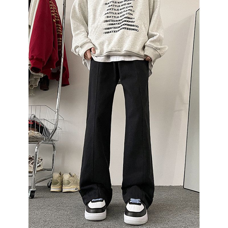 Japanese Brand × Jean Retro loose straight leg micro flared jeans Size US 32 / EU 48 - 6 Thumbnail