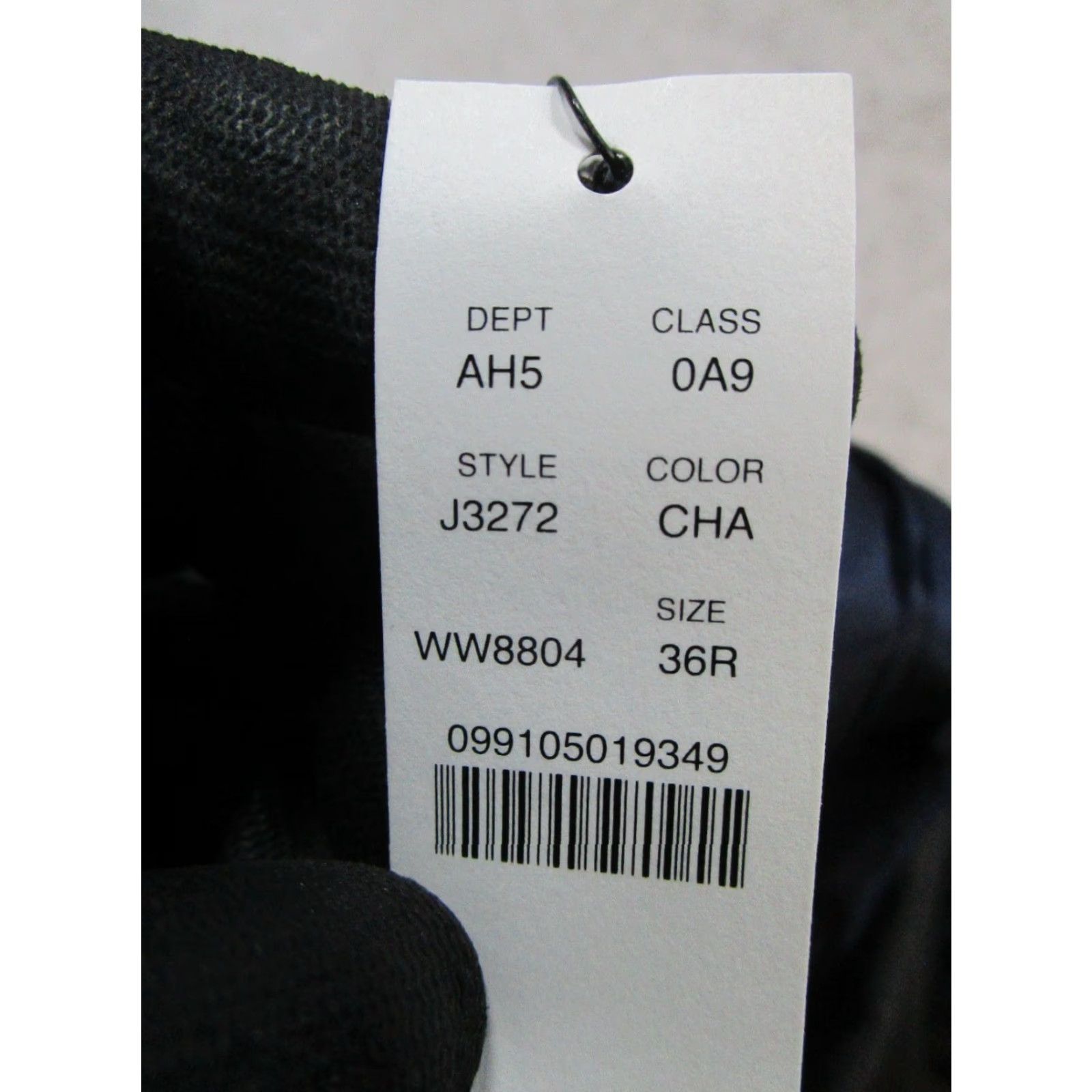 J.Crew J.CREW Blazer Mens 36 Gray Wool Notch Lapel Double-Vented 2 Piece Sports Jacket Regular Front Button Two-Button Dry Clean Only Wool Lining 36 Chest Size 36R - 4 Thumbnail