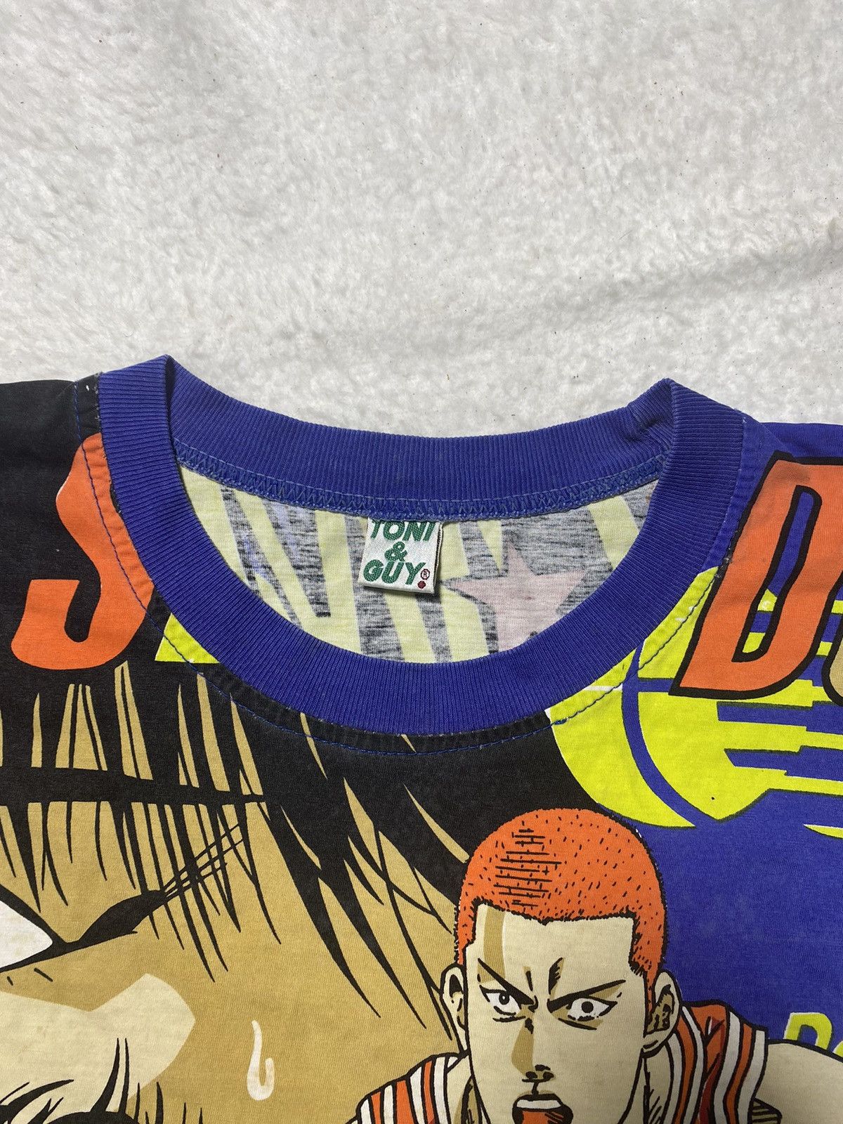 Anime Slamdunk Shohoku Vintage Tee Size US L / EU 52-54 / 3 - 4 Thumbnail