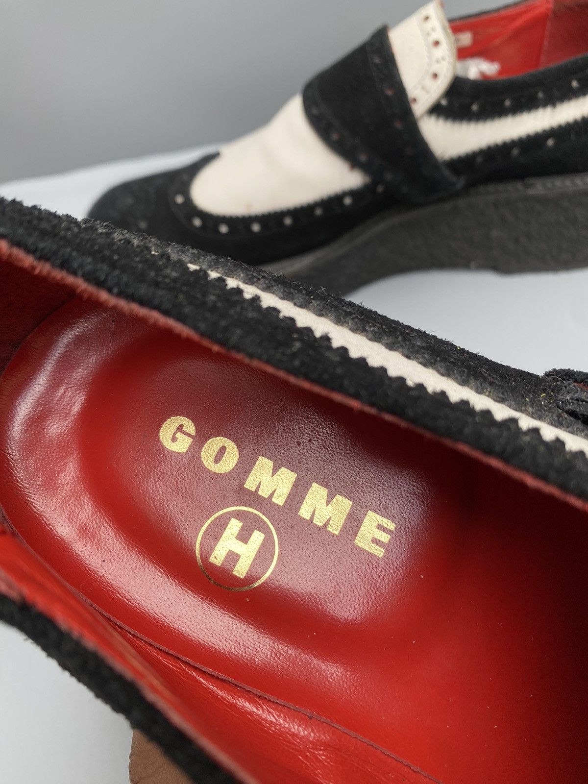 gomme Gome Homme Brogue Loafers Size US 8.5 / EU 41-42 - 10 Thumbnail