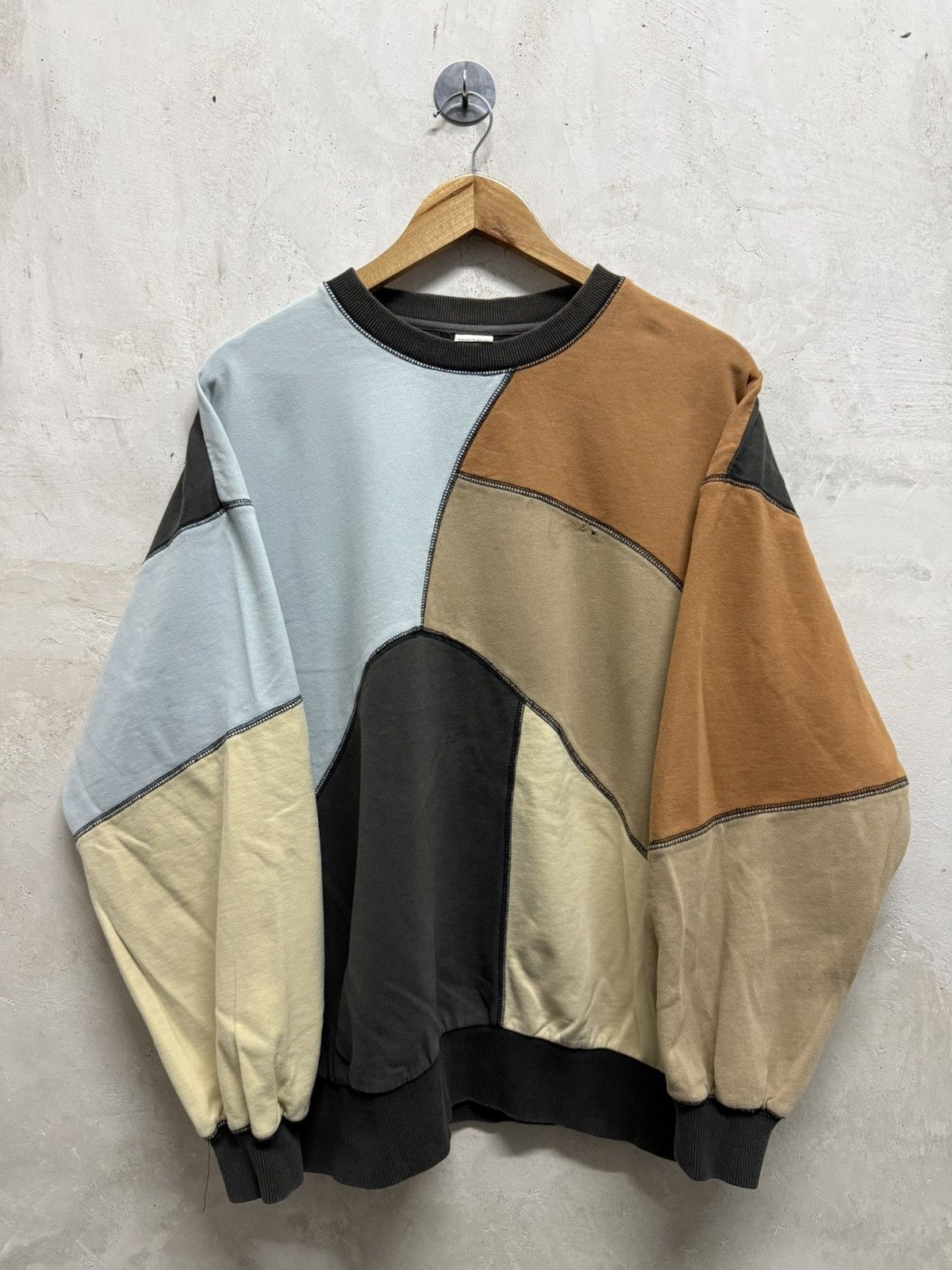 Kapital Vintage Double Name kapital style Patchwork Crewneck Size US L / EU 52-54 / 3 - 1 Thumbnail