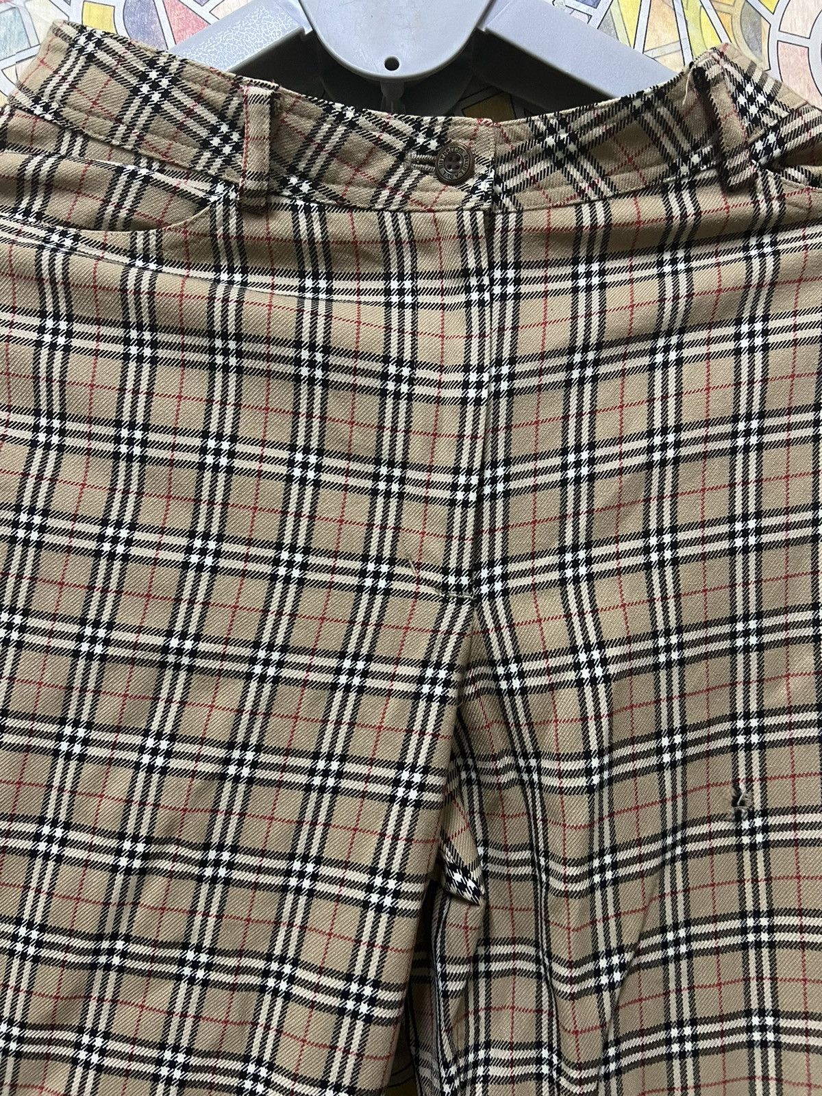 Burberry × Designer PANTS BURBERRY x NOVA CHEAK. Size 26" / US 2 / IT 38 - 17 Thumbnail