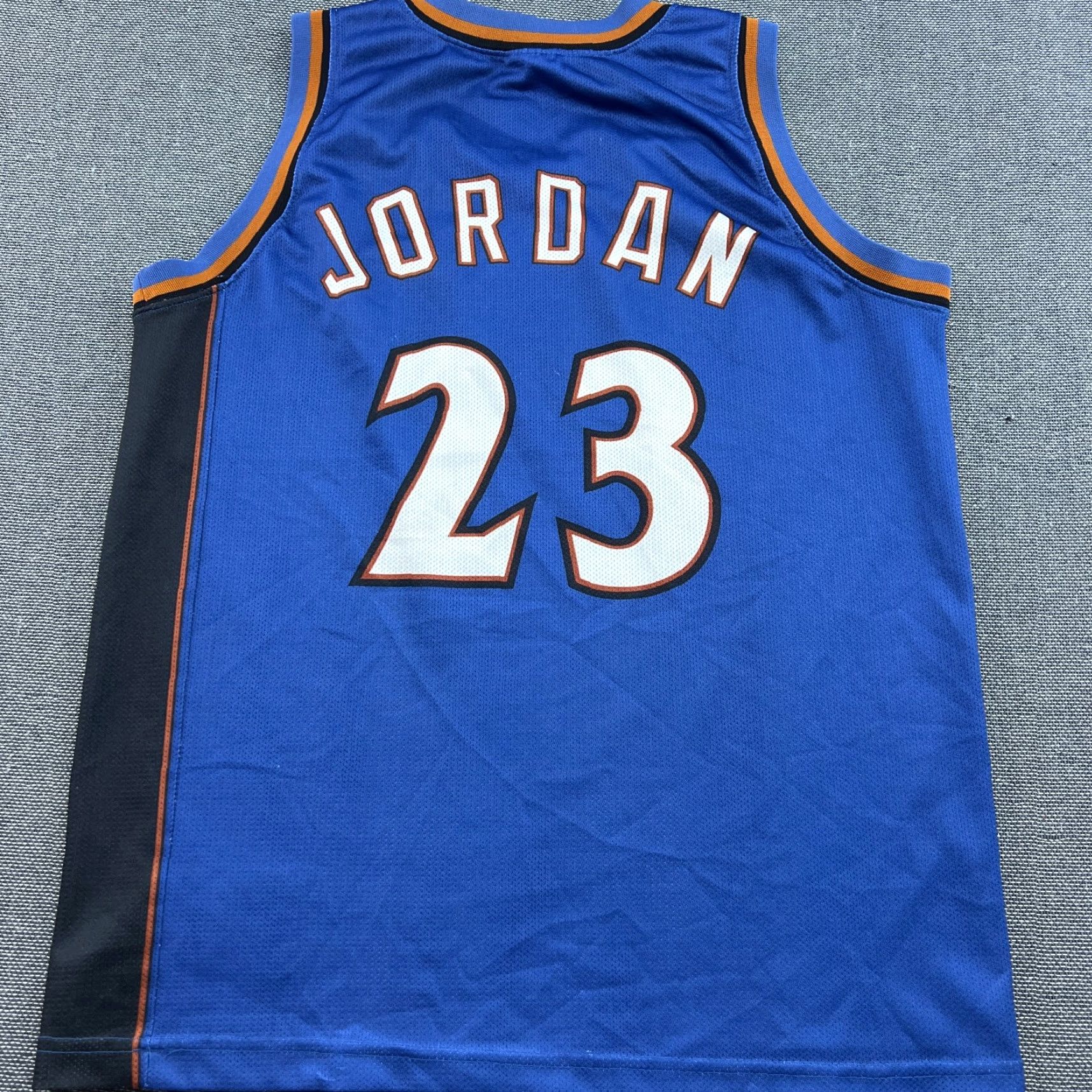 Champion Washington Wizards Michael Jordan Basketball Jersey Mens L Champion Blue NBA Jersey Tank Sleeveless Moisture Wicking Athletic Reg Shirt Size US L / EU 52-54 / 3 - 3 Thumbnail