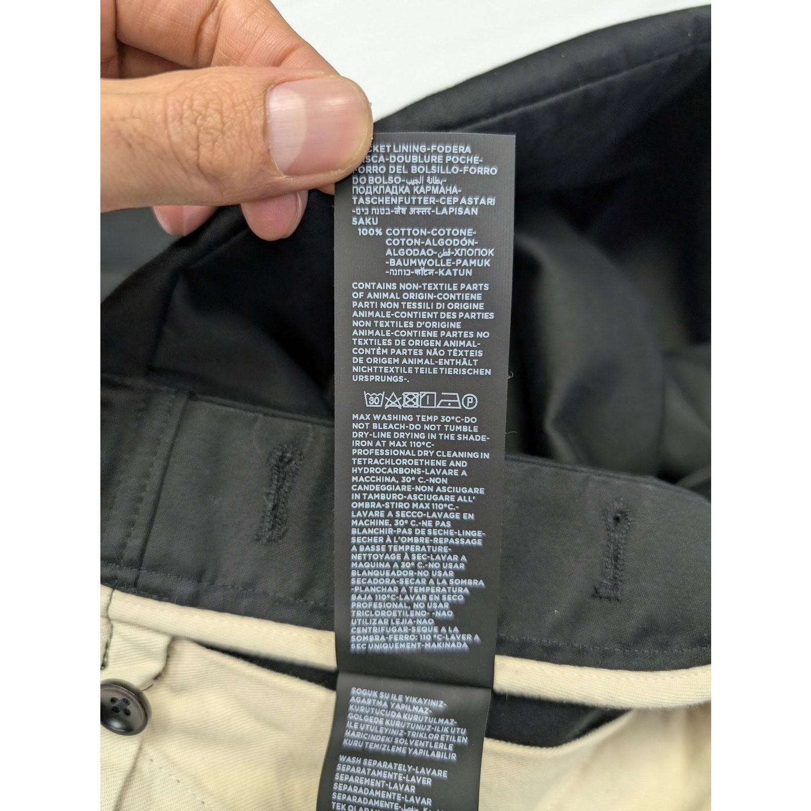 Tom Ford o1rshd1 Classic Pants in Black Size US 30 / EU 46 - 18 Thumbnail